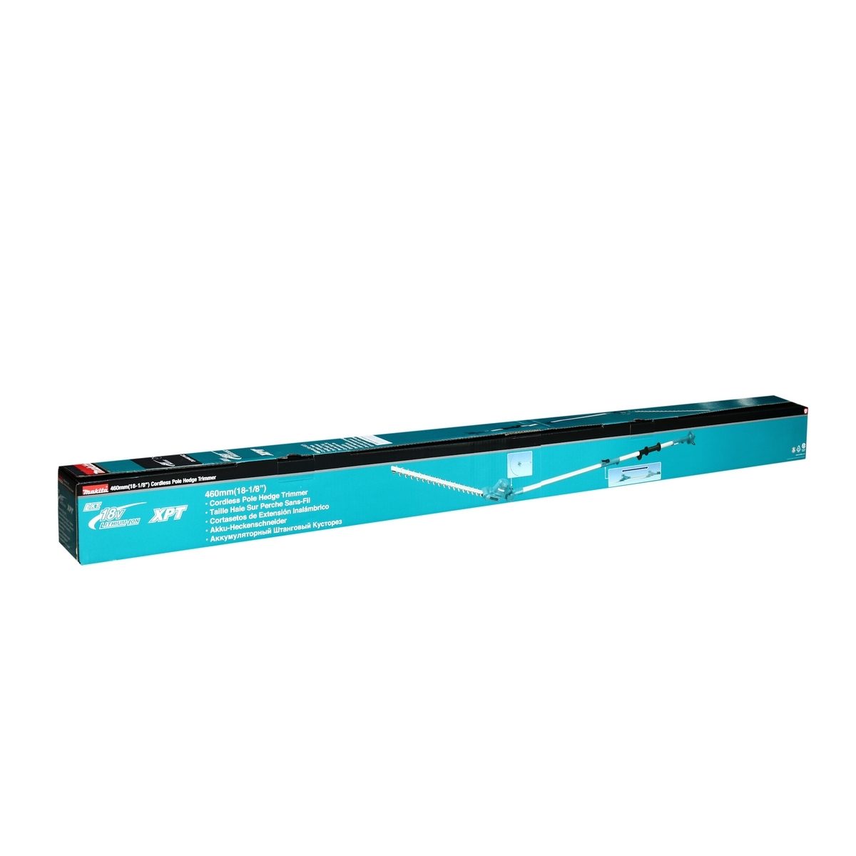 MAKITA เครื่องเล็มพุ่มไร้สาย 18 โวลต์ ความยาวใบมีด 460 มม. รุ่น DUN461WZ กำลังไฟ 250 วัตต์ ตัดสูงสุด 18 มม. ไม่รวมแบตเตอรี่-แท่นชาร์จ (มากีต