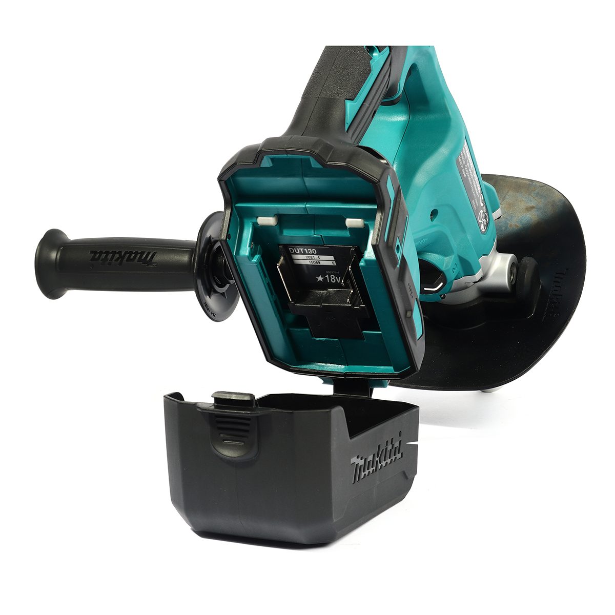 MAKITA เครื่องผสมสีไร้สายพร้อมก้าน 18 โวลต์ ขนาด 165 มม. (6-1/2 นิ้ว) รุ่น DUT130Z ความเร็วรอบสูงสุด 0-1,300 รอบ/นาที ไม่รวมแบตเตอรี่-แท่นชา