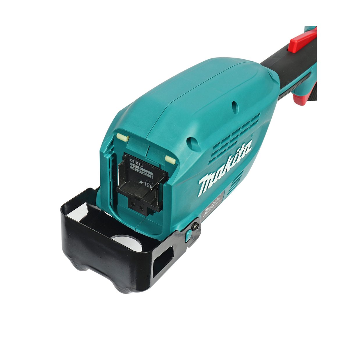 MAKITA ชุดหัวต่อ Multi Tool 18 โวลต์ รุ่น DUX18ZX1 พร้อมชุดหัวต่อตัดหญ้า รุ่น EM408MP ความเร็วรอบตัวเปล่า (สูง/ต่ำ) 0-9,700 / 0-6,800 รอบ/นา