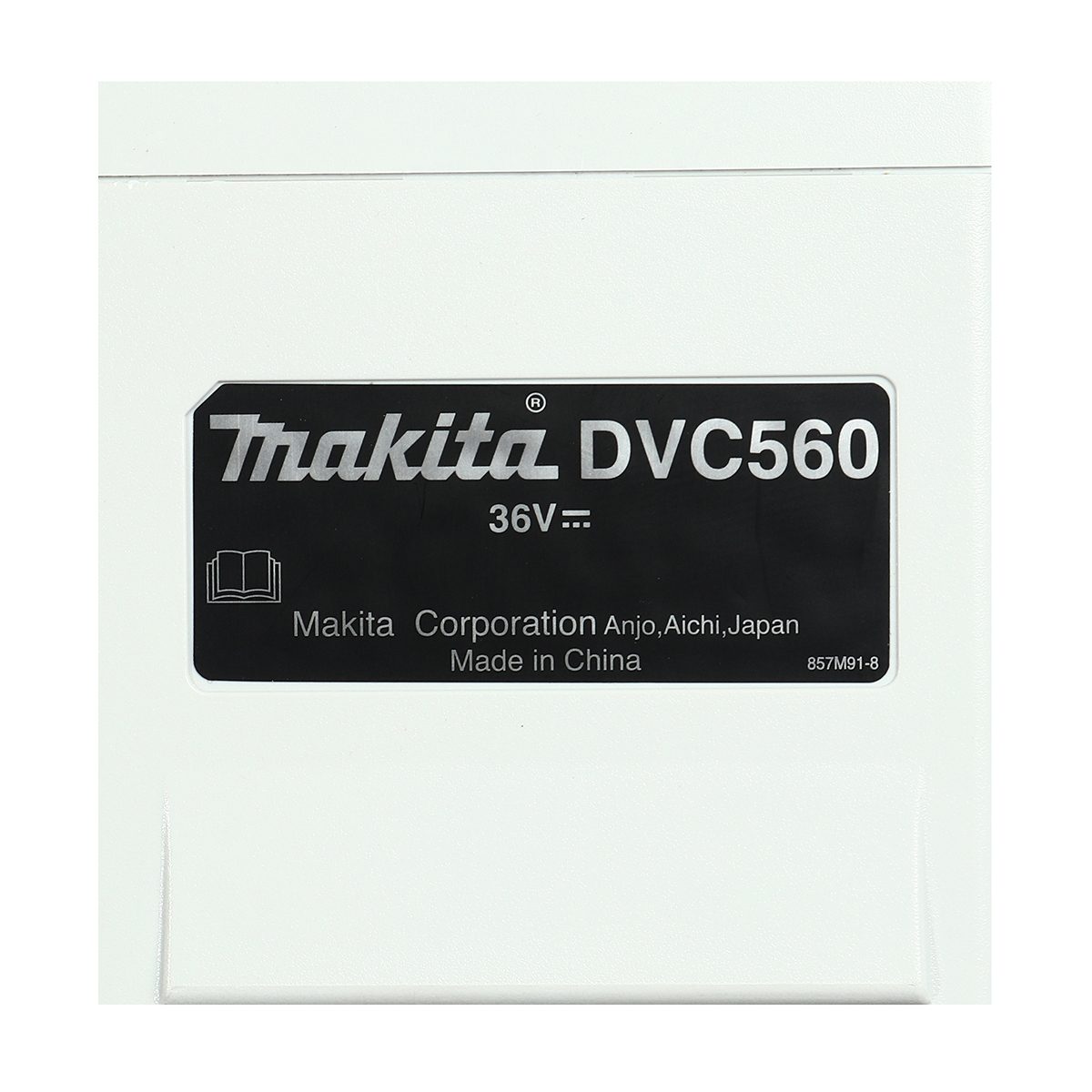 MAKITA เครื่องดูดฝุ่นทรงตั้งไร้สาย 36 โวลต์ ถังกับฝุ่น 5 ลิตร รุ่น DVC560Z แรงดันลมสูงสุด 12 KPA ไม่รวมแบตเตอรี่-แท่นชาร์จ (มากีต้า)