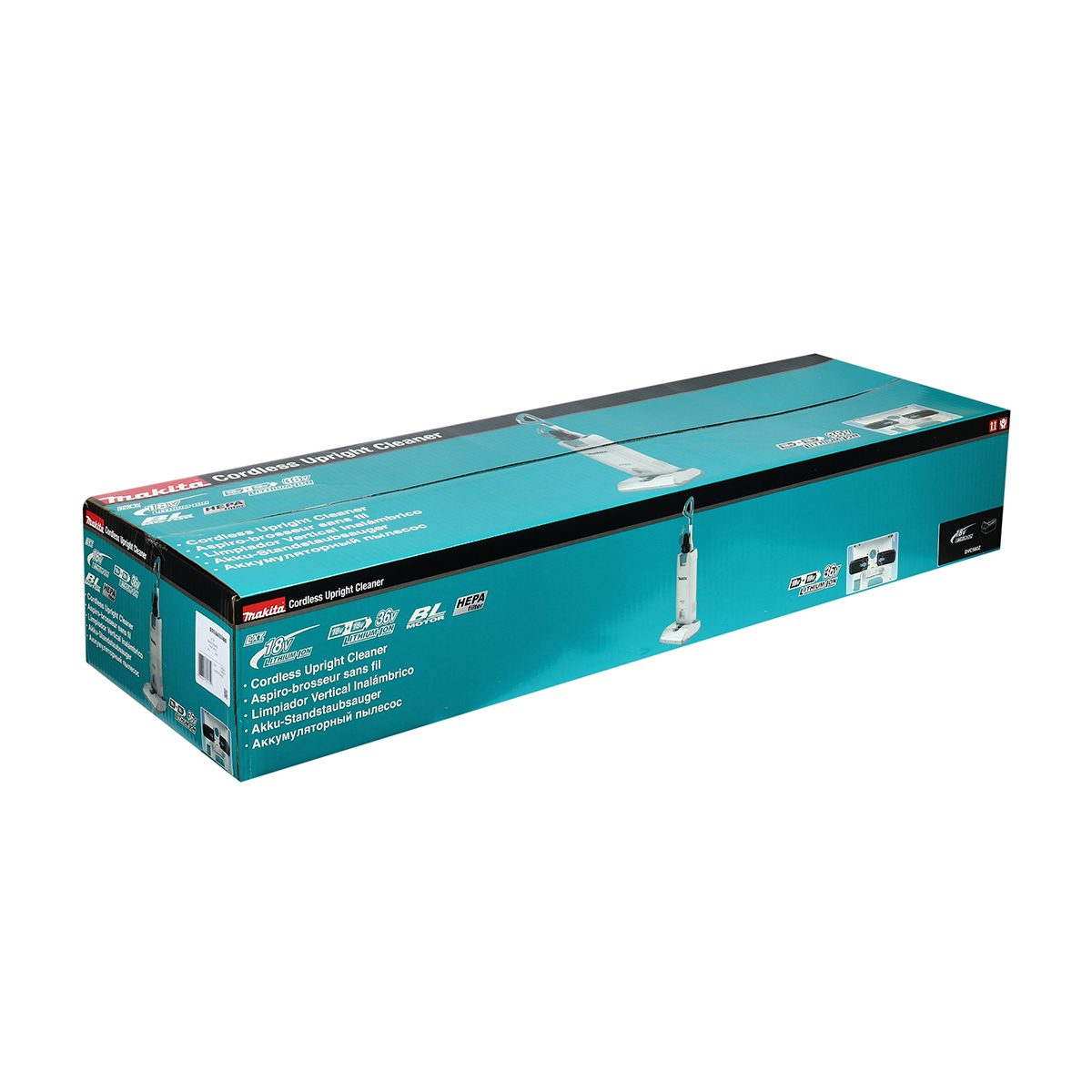 MAKITA เครื่องดูดฝุ่นทรงตั้งไร้สาย 36 โวลต์ ถังกับฝุ่น 5 ลิตร รุ่น DVC560Z แรงดันลมสูงสุด 12 KPA ไม่รวมแบตเตอรี่-แท่นชาร์จ (มากีต้า)