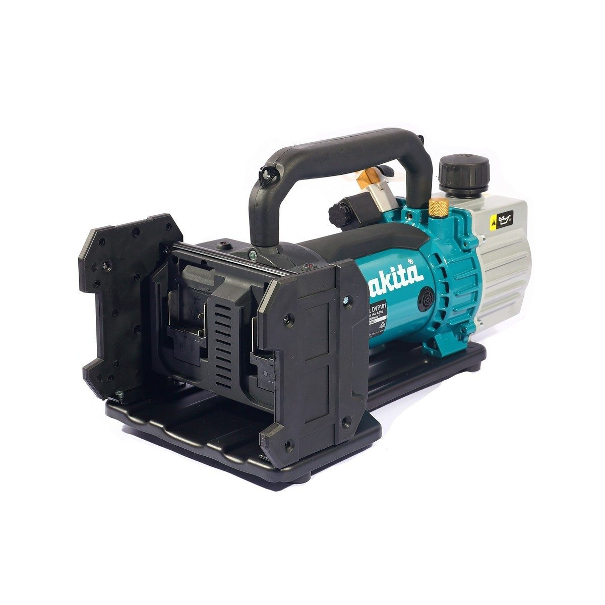 MAKTA ปั๊มแวคคั่มไร้สาย 36 โวลต์ (18V X2) อัตราการไหล 113 ลิตร/นาที รุ่น DVP181ZK สามารถทำสูญญากาศ 3 PA ความจุถังน้ำมัน 300 มล. (ไม่รวมแบตเต