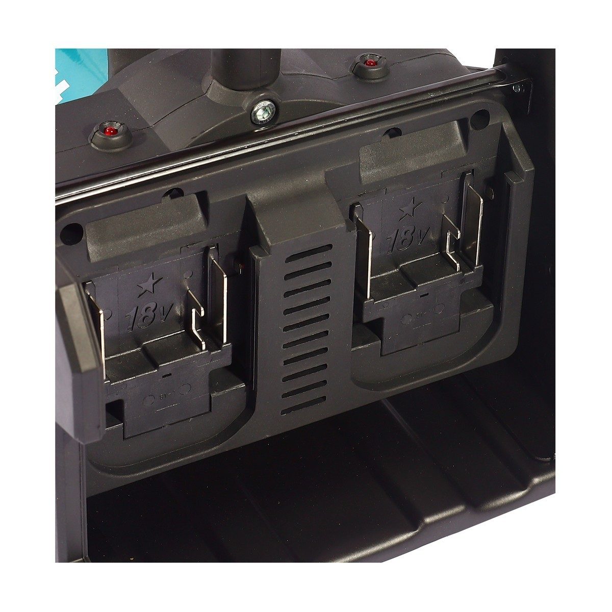 MAKTA ปั๊มแวคคั่มไร้สาย 36 โวลต์ (18V X2) อัตราการไหล 113 ลิตร/นาที รุ่น DVP181ZK สามารถทำสูญญากาศ 3 PA ความจุถังน้ำมัน 300 มล. (ไม่รวมแบตเต