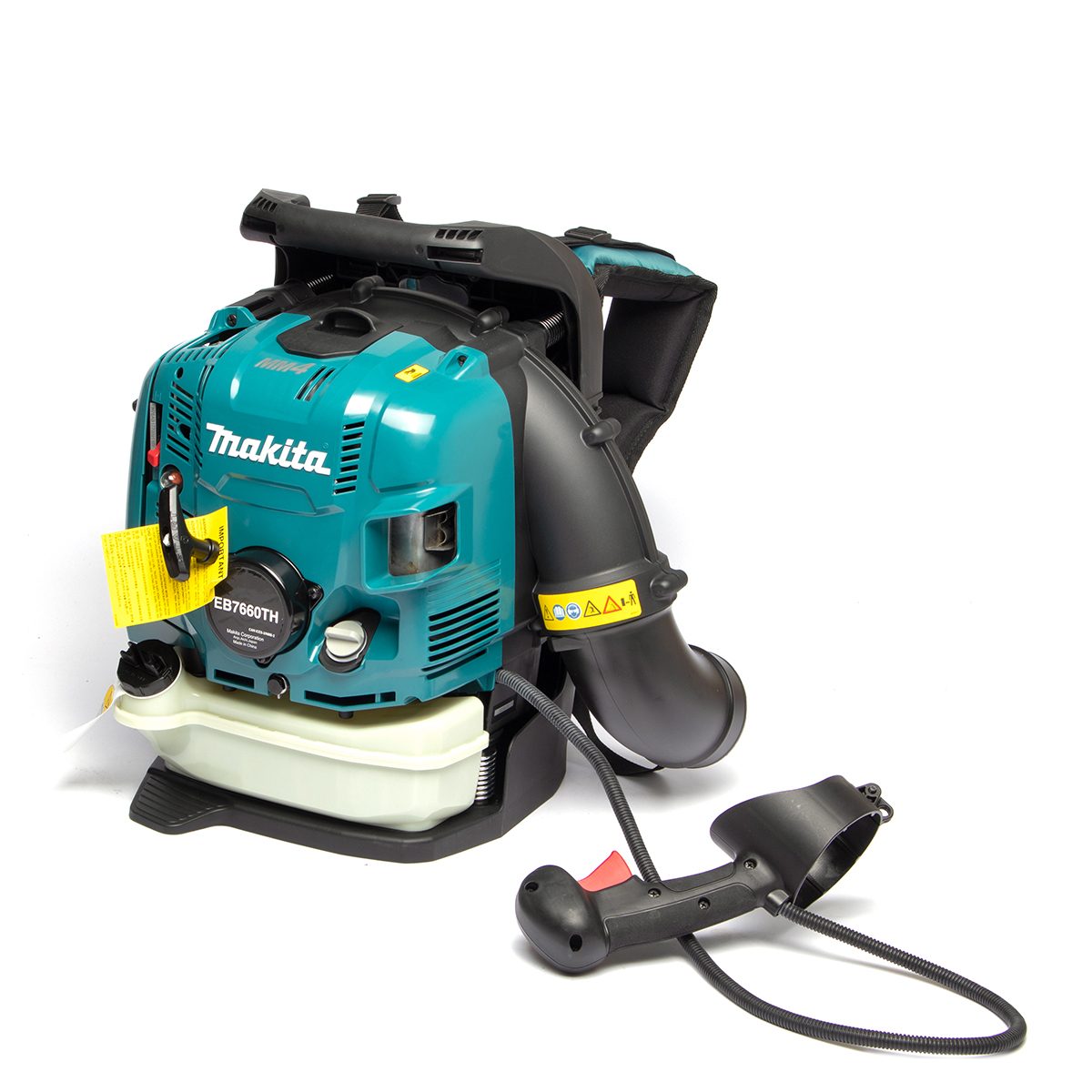 MAKITA เครื่องเป่าลม 4 จังหวะ รุ่น EB7660TH กำลังเครื่องยนต์ 75.6 CC ความจุถังน้ำมัน 1.9 ลิตร อัตราความเร็วเร็วลม 90 ม./วินาที (มากีต้า)