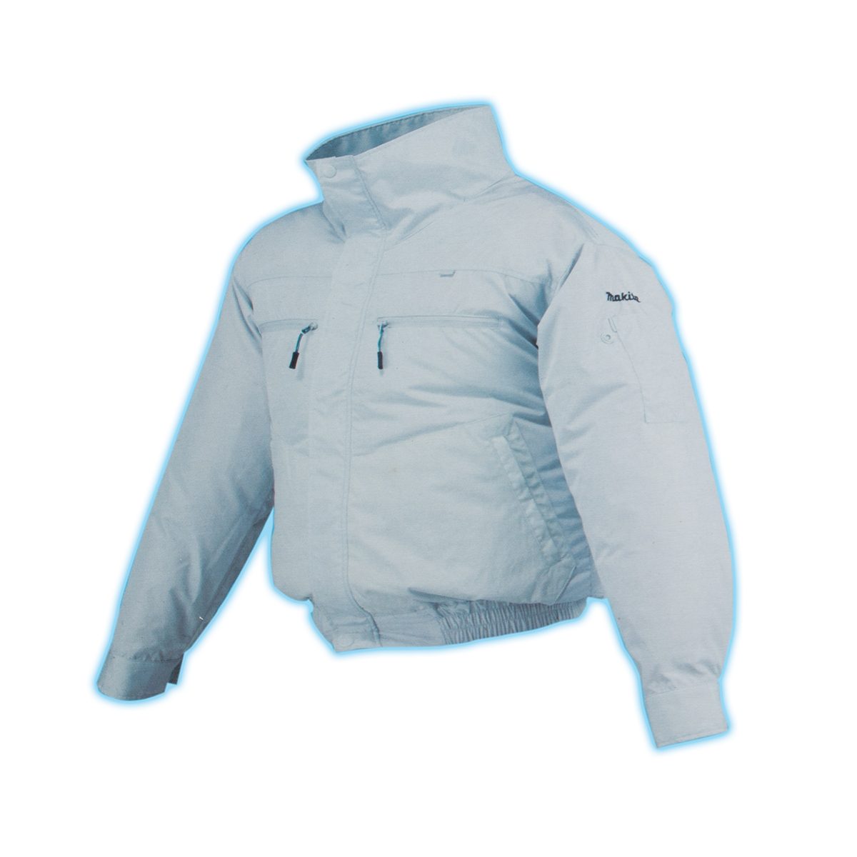 MAKITA เสื้อแจ็คเก็ตพัดลมไร้สาย 12/18 โวลต์ ไซส์ 3L รุ่น FJ202DZ3L ผ้าโพลีเอสเตอร์ ปรับได้ 4 ระดับ มีกระเป๋า 6 ช่อง ไม่รวมแบตเตอรี่ - แท่นชา
