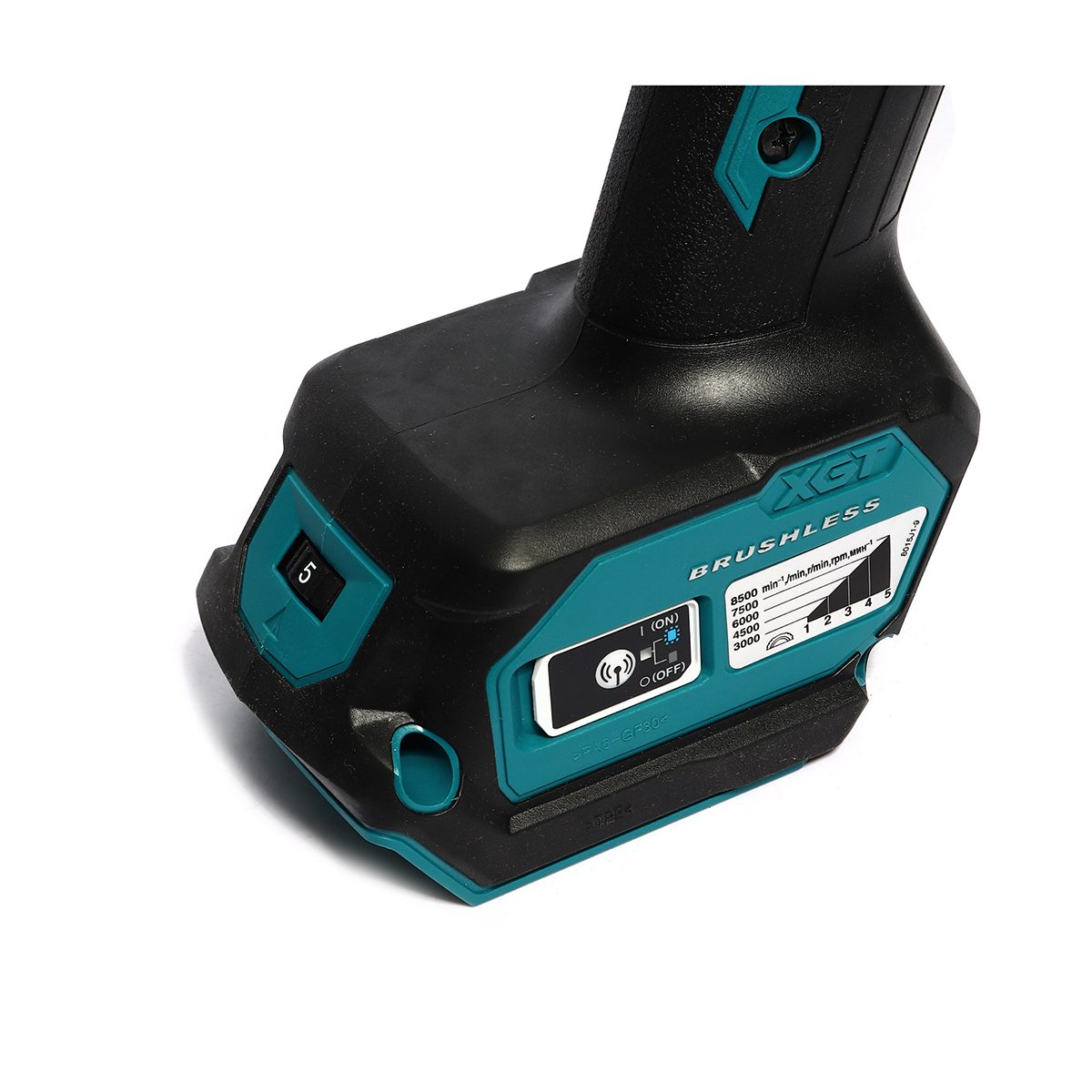 MAKITA เครื่องเจียไร้สาย 40 โวลต์ ขนาด 4 นิ้ว รุ่น GA021GZ ความเร็วรอบตัวเปล่า 3,000-8,500 รอบ/นาที ปรับรอบได้ สวิตซ์สไลด์ ไม่รวมแบตเตอรี่แล