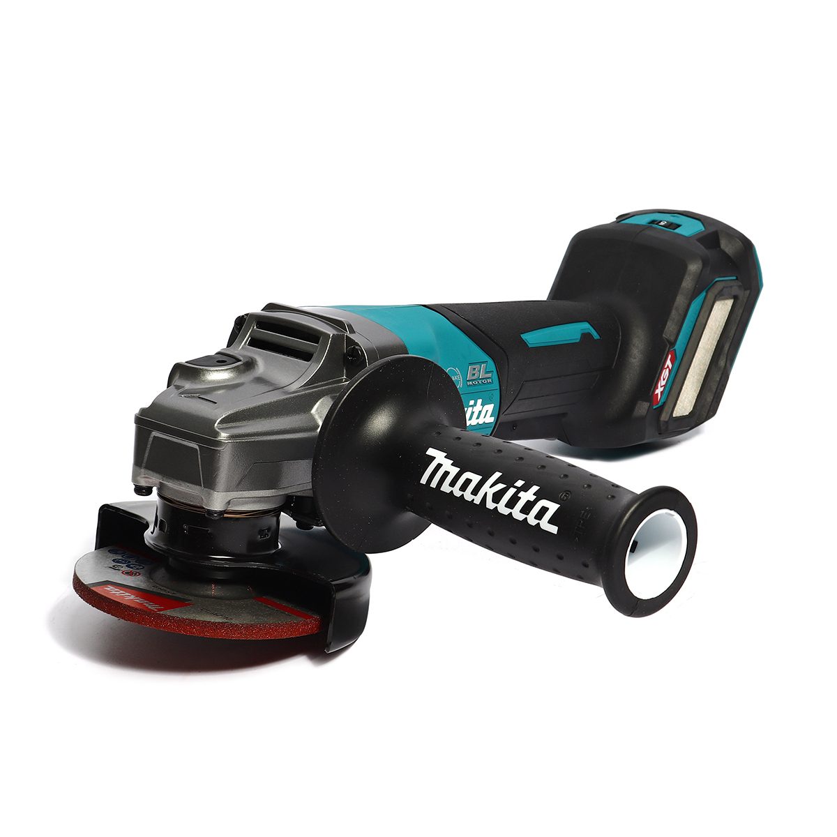MAKITA เครื่องเจียไร้สาย 40 โวลต์ ขนาด 4 นิ้ว รุ่น GA027GZ ความเร็วรอบตัวเปล่า 3,000-8,500 รอบ/นาที ปรับรอบได้ สวิตซ์บีบ ไม่รวมแบตเตอรี่และแ