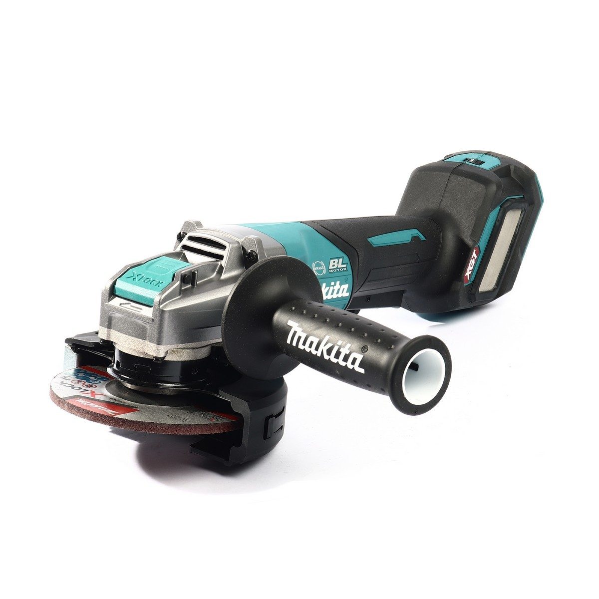 MAKITA เครื่องเจียไร้สาย 40 โวลต์ ขนาด 5 นิ้ว รุ่น GA044GZ ความเร็วรอบตัวเปล่า 3,000-8,500 รอบ/นาที X-Lock สวิตซ์บีบ ปรับรอบได้ ไม่รวมแบตเตอ