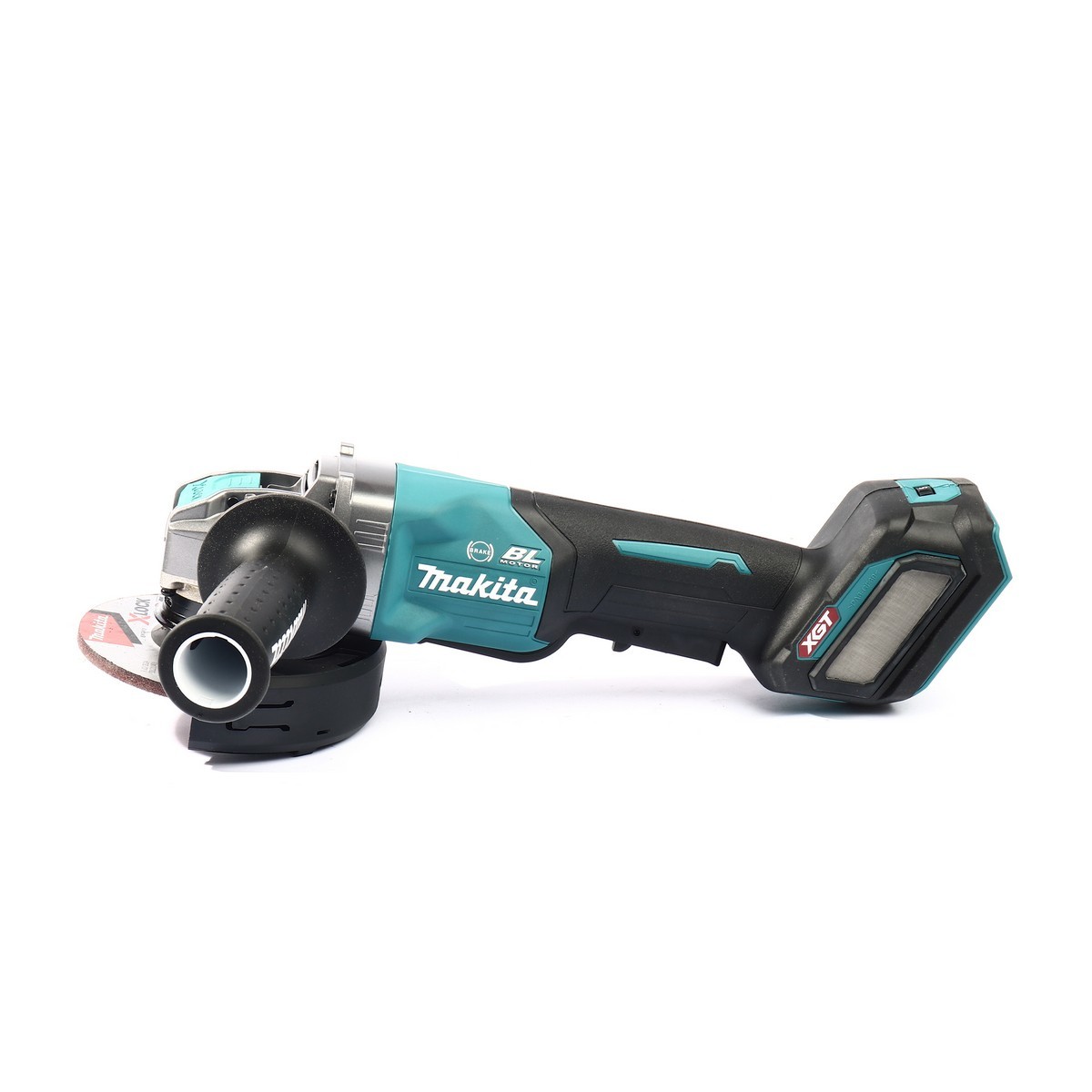 MAKITA เครื่องเจียไร้สาย 40 โวลต์ ขนาด 5 นิ้ว รุ่น GA044GZ ความเร็วรอบตัวเปล่า 3,000-8,500 รอบ/นาที X-Lock สวิตซ์บีบ ปรับรอบได้ ไม่รวมแบตเตอ