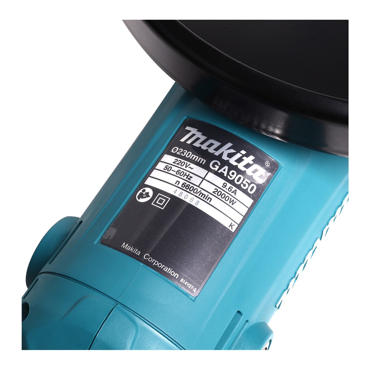 MAKITA เครื่องเจียรไฟฟ้า ขนาด 9 นิ้ว กำลังไฟ 2,000 วัตต์ รุ่น GA-9050 ความเร็วรอบตัวเปล่า 6,600 รอบ/นาที มีฉนวนสองชั้น (มากีต้า)