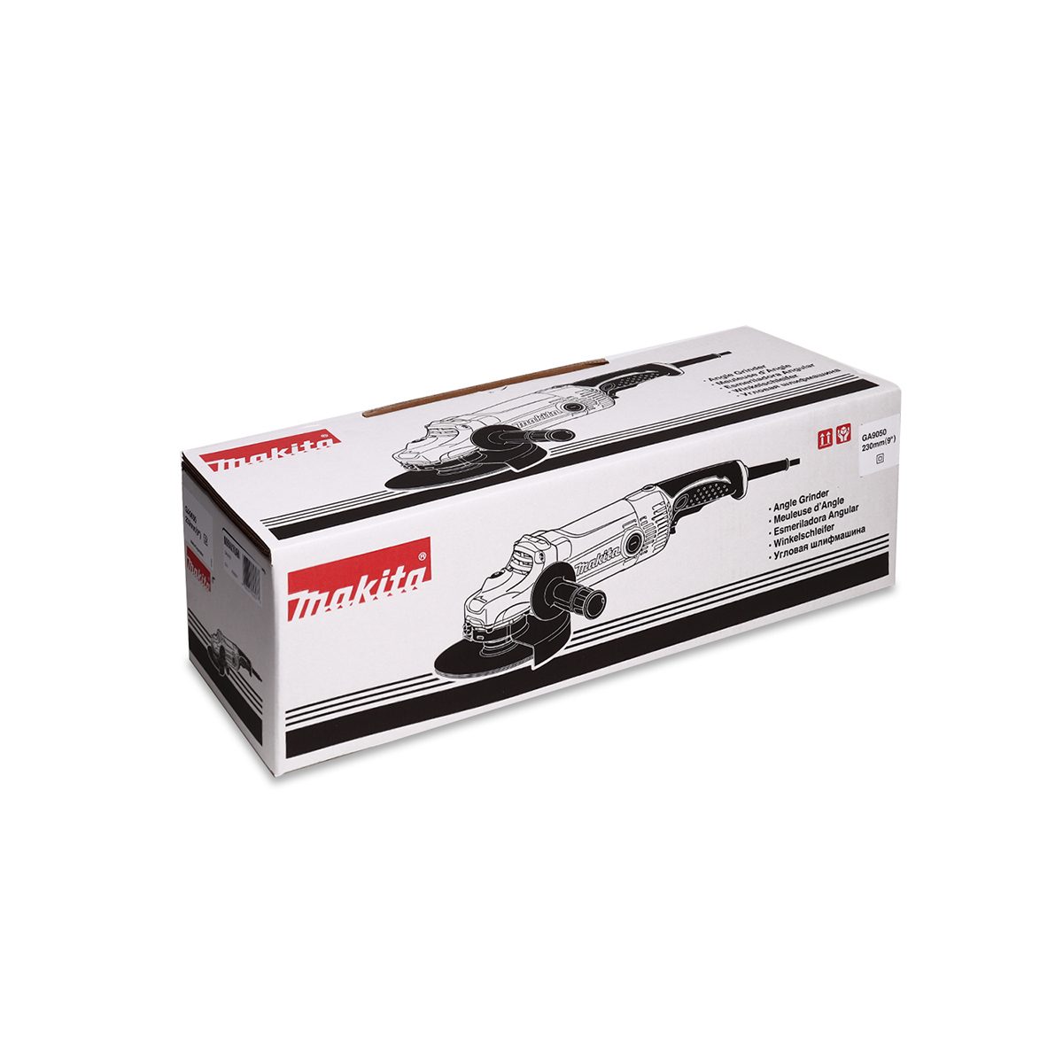 MAKITA เครื่องเจียรไฟฟ้า ขนาด 9 นิ้ว กำลังไฟ 2,000 วัตต์ รุ่น GA-9050 ความเร็วรอบตัวเปล่า 6,600 รอบ/นาที มีฉนวนสองชั้น (มากีต้า)