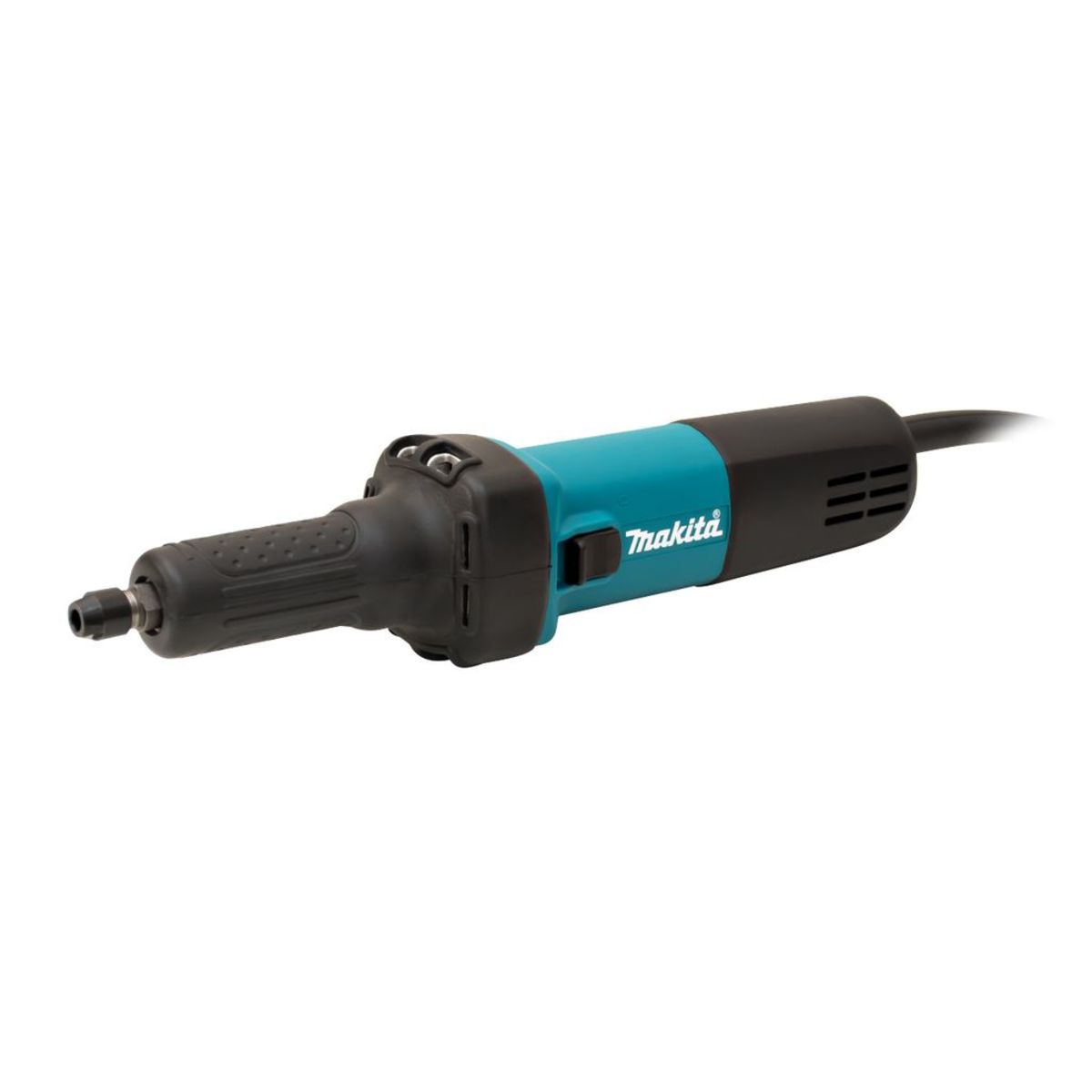 MAKITA เครื่องเจียรแกนไฟฟ้า ขนาด 6 มม. (1/4 นิ้ว ) กำลังไฟ 400 วัตต์ รุ่น GD-0601 ความเร็วรอบตัวเปล่า 25,000 รอบ/นาที มีฉนวนสองชั้น (มากีต้า