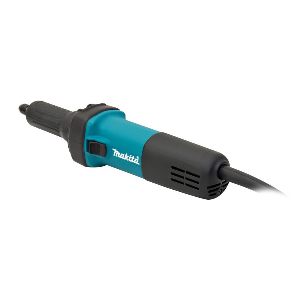 MAKITA เครื่องเจียรแกนไฟฟ้า ขนาด 6 มม. (1/4 นิ้ว ) กำลังไฟ 400 วัตต์ รุ่น GD-0601 ความเร็วรอบตัวเปล่า 25,000 รอบ/นาที มีฉนวนสองชั้น (มากีต้า