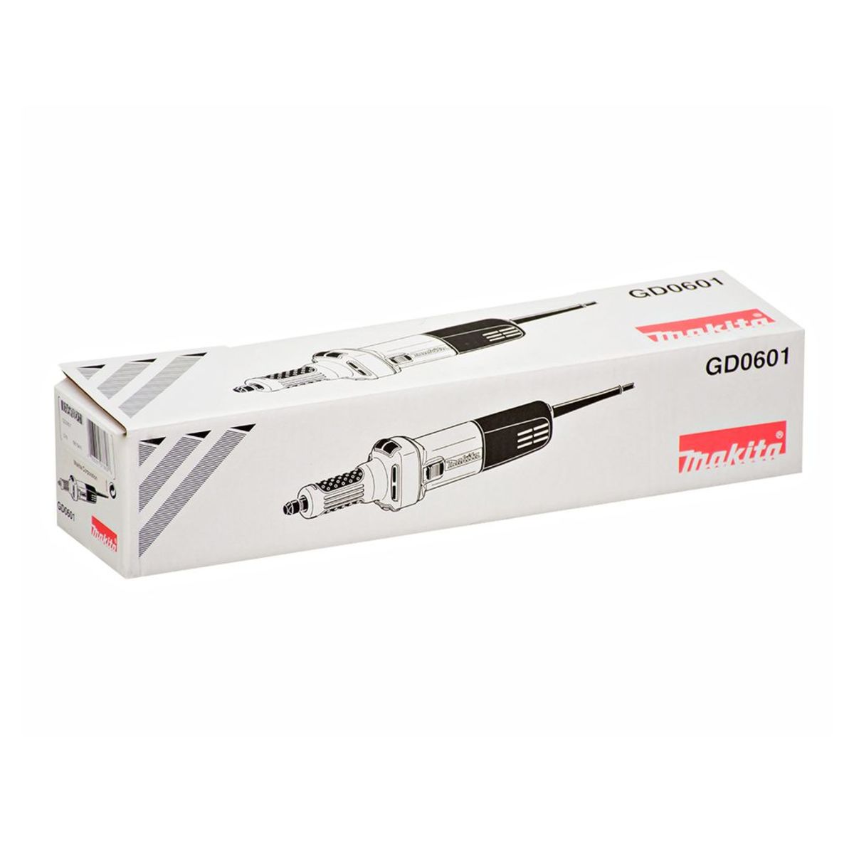 MAKITA เครื่องเจียรแกนไฟฟ้า ขนาด 6 มม. (1/4 นิ้ว ) กำลังไฟ 400 วัตต์ รุ่น GD-0601 ความเร็วรอบตัวเปล่า 25,000 รอบ/นาที มีฉนวนสองชั้น (มากีต้า