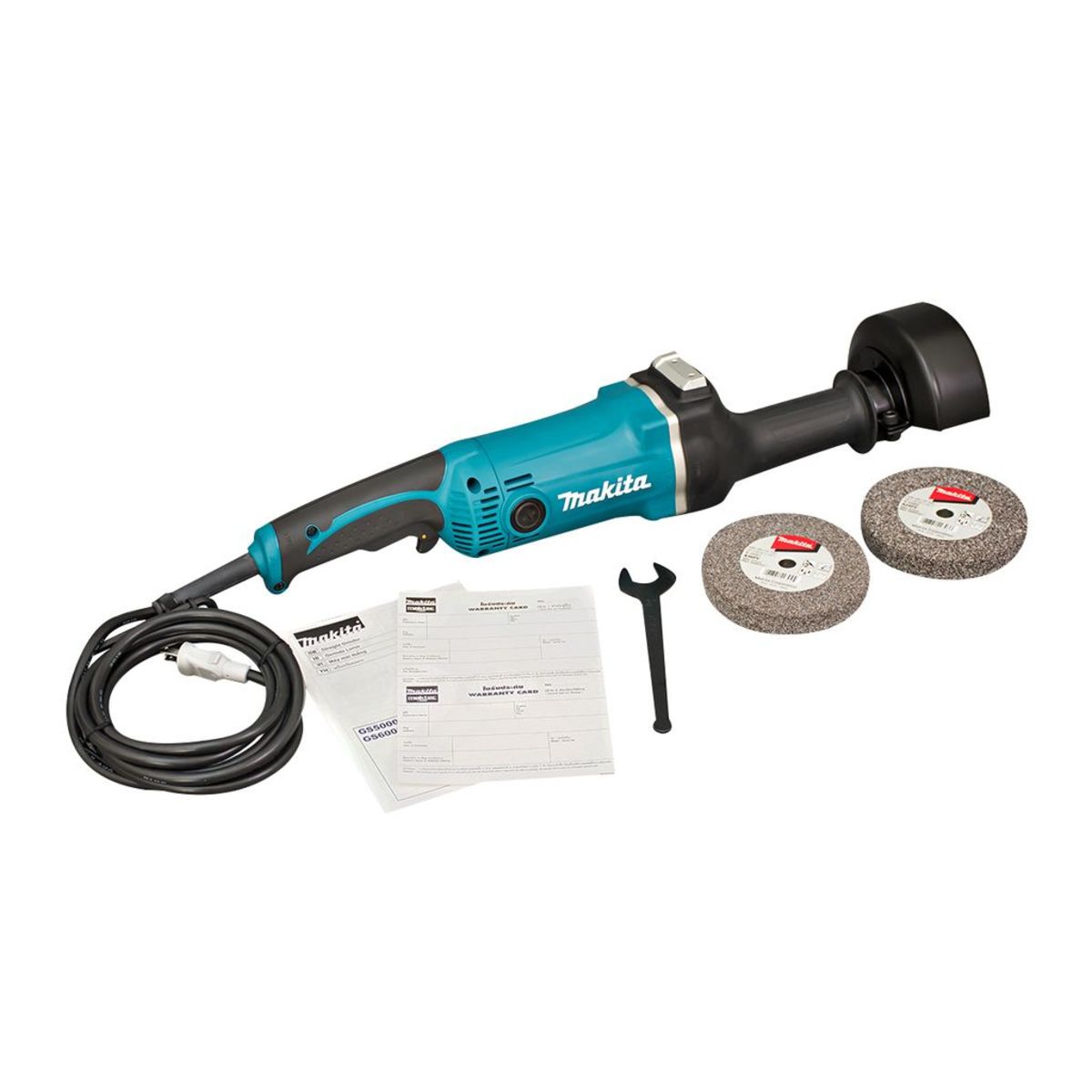 เครื่องเจียรคอยาวไฟฟ้า MAKITA ขนาด 5 นิ้ว กำลังไฟ 750 วัตต์ รุ่น GS5000 ความเร็วรอบตัวเปล่า 5,600 รอบ/นาที (มากีต้า)