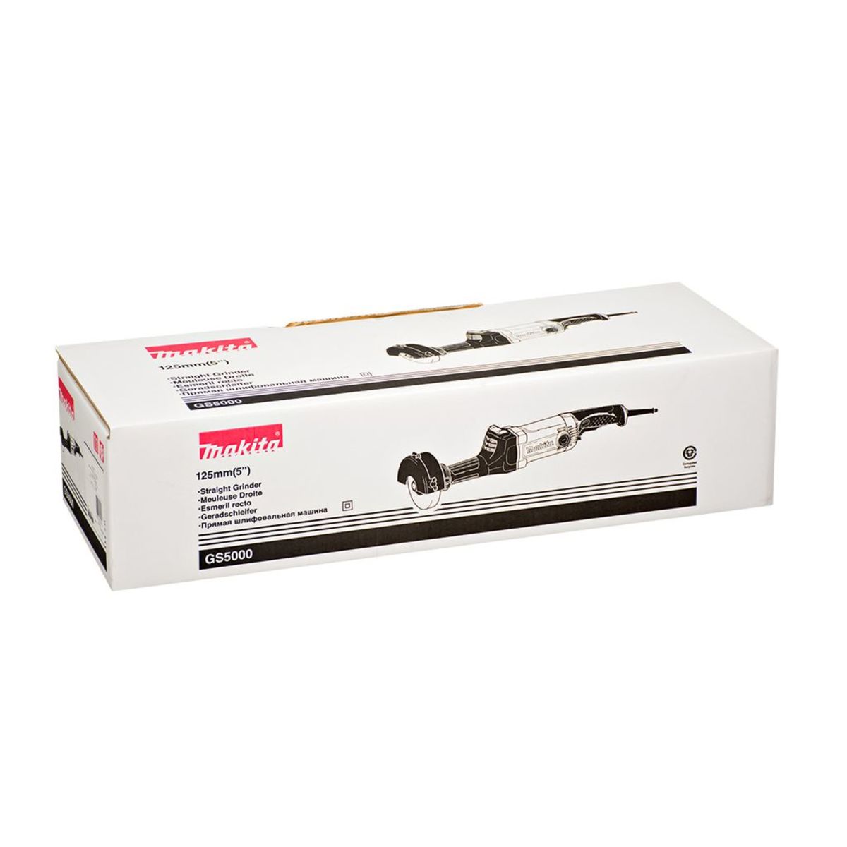 เครื่องเจียรคอยาวไฟฟ้า MAKITA ขนาด 5 นิ้ว กำลังไฟ 750 วัตต์ รุ่น GS5000 ความเร็วรอบตัวเปล่า 5,600 รอบ/นาที (มากีต้า)