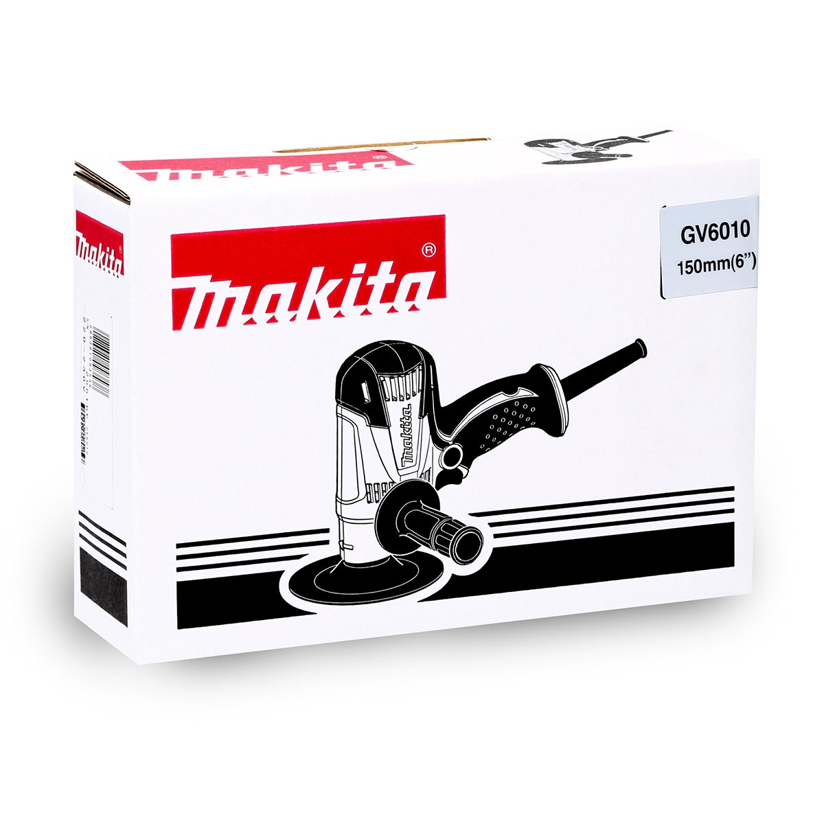 MAKITA เครื่องขัดกระดาษทราย ขนาด 6 นิ้ว (150 มม.) กำลังไฟ 440 วัตต์ รุ่น GV-6010 ความเร็วรอบตัวเปล่า 4,500 รอบ/นาที (มากีต้า)