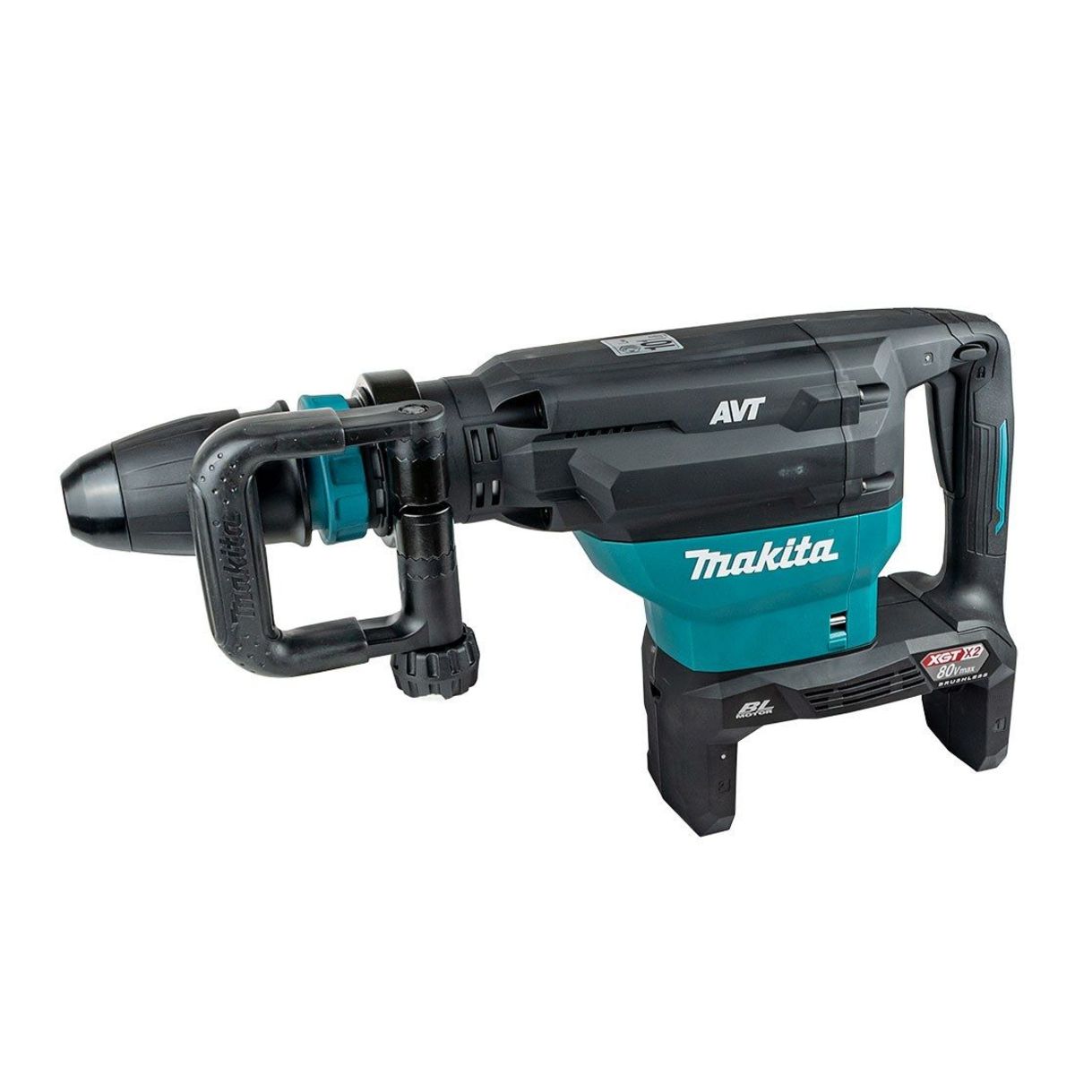 MAKITA เครื่องสกัดไร้สาย 80 โวลต์ ขนาด 18 มม. (11/16 นิ้ว) รุ่น HM001GZ ใช้กับดอกสว่าน SDS-MAX พลังงานการกระแทก EPTA 20.9 จูล ไม่รวมแบตเตอรี