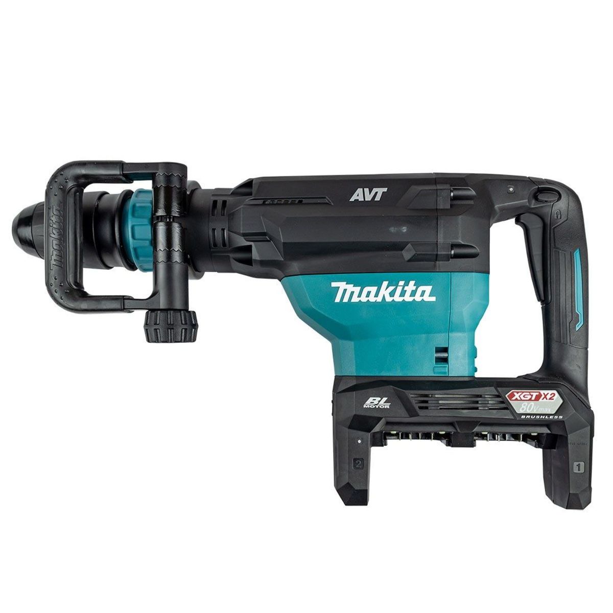 MAKITA เครื่องสกัดไร้สาย 80 โวลต์ ขนาด 18 มม. (11/16 นิ้ว) รุ่น HM001GZ ใช้กับดอกสว่าน SDS-MAX พลังงานการกระแทก EPTA 20.9 จูล ไม่รวมแบตเตอรี