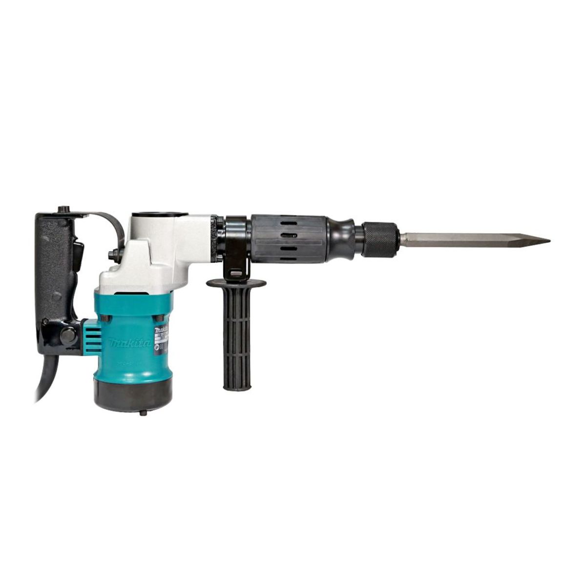 MAKITA เครื่องสกัดคอนกรีตไฟฟ้า 7.6 จูล ขนาด 17 มม. (11/16 นิ้ว) กำลังไฟ 900 วัตต์ รุ่น HM-0810TA อัตราการกระแทก 2,900 ครั้ง/นาที มีฉนวนสองชั