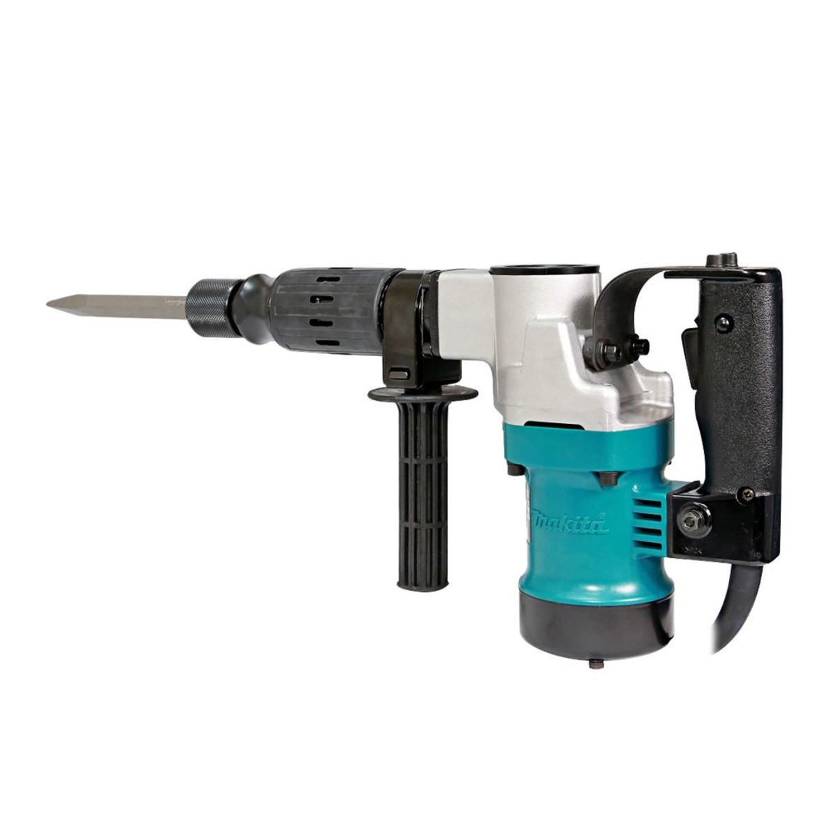 MAKITA เครื่องสกัดคอนกรีตไฟฟ้า 7.6 จูล ขนาด 17 มม. (11/16 นิ้ว) กำลังไฟ 900 วัตต์ รุ่น HM-0810TA อัตราการกระแทก 2,900 ครั้ง/นาที มีฉนวนสองชั