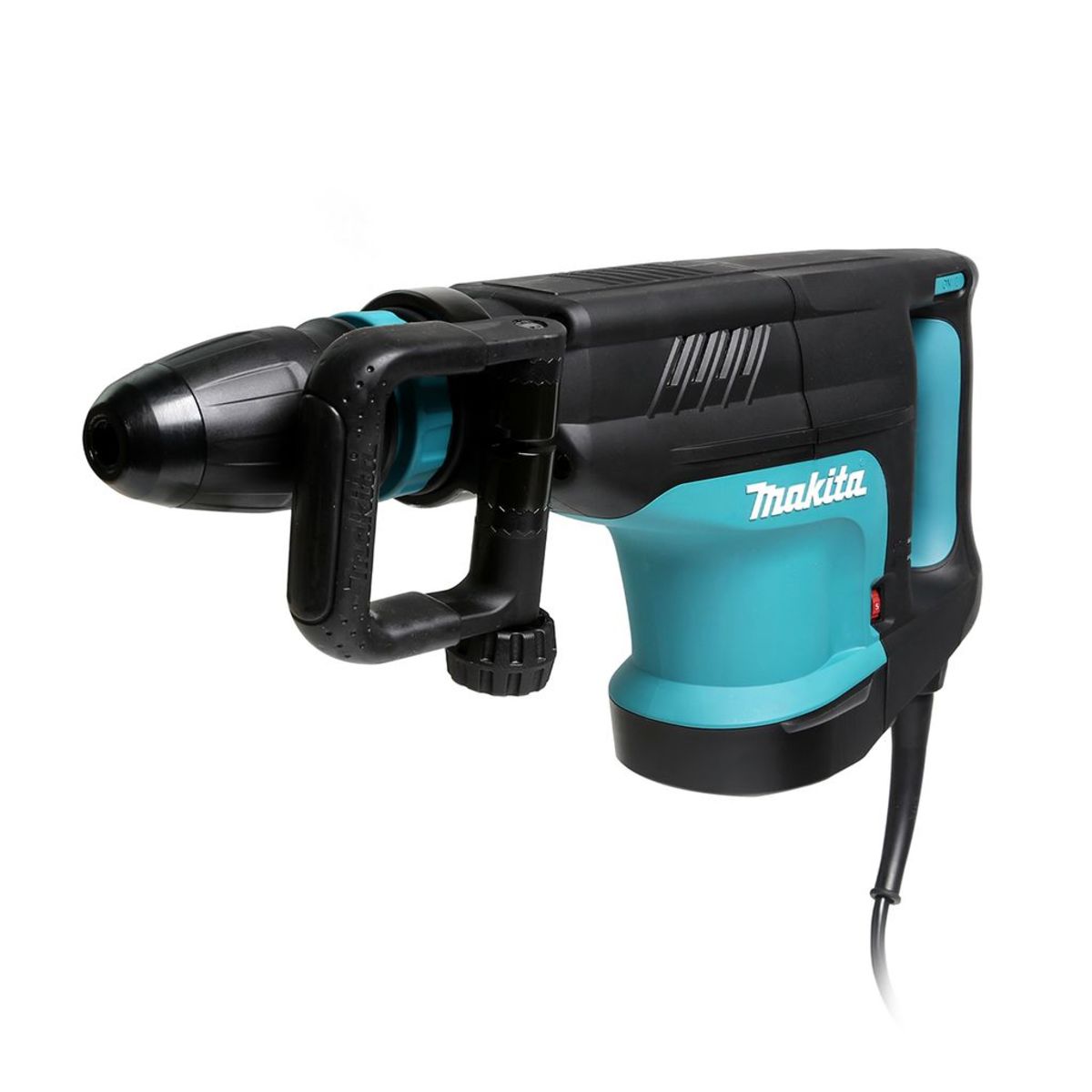 MAKITA เครื่องสกัดคอนกรีตไฟฟ้า 19.1 จูล กำลังไฟ 1,510 วัตต์ รุ่น HM-1203C อัตราการกระแทก 950-1,900 ครั้ง/นาที ใช้กับดอก SDS-MAX มีฉนวนสองชั้