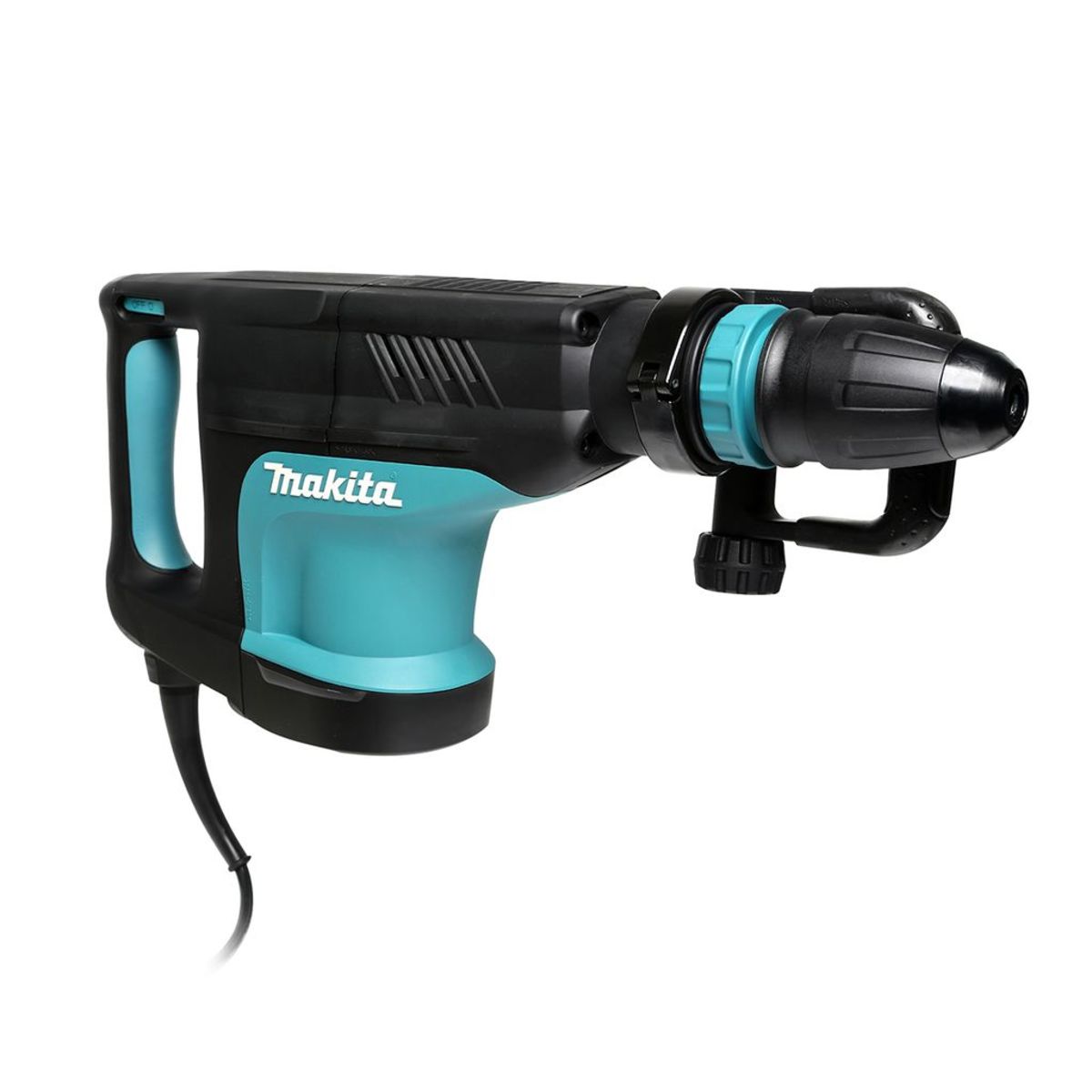 MAKITA เครื่องสกัดคอนกรีตไฟฟ้า 19.1 จูล กำลังไฟ 1,510 วัตต์ รุ่น HM-1203C อัตราการกระแทก 950-1,900 ครั้ง/นาที ใช้กับดอก SDS-MAX มีฉนวนสองชั้