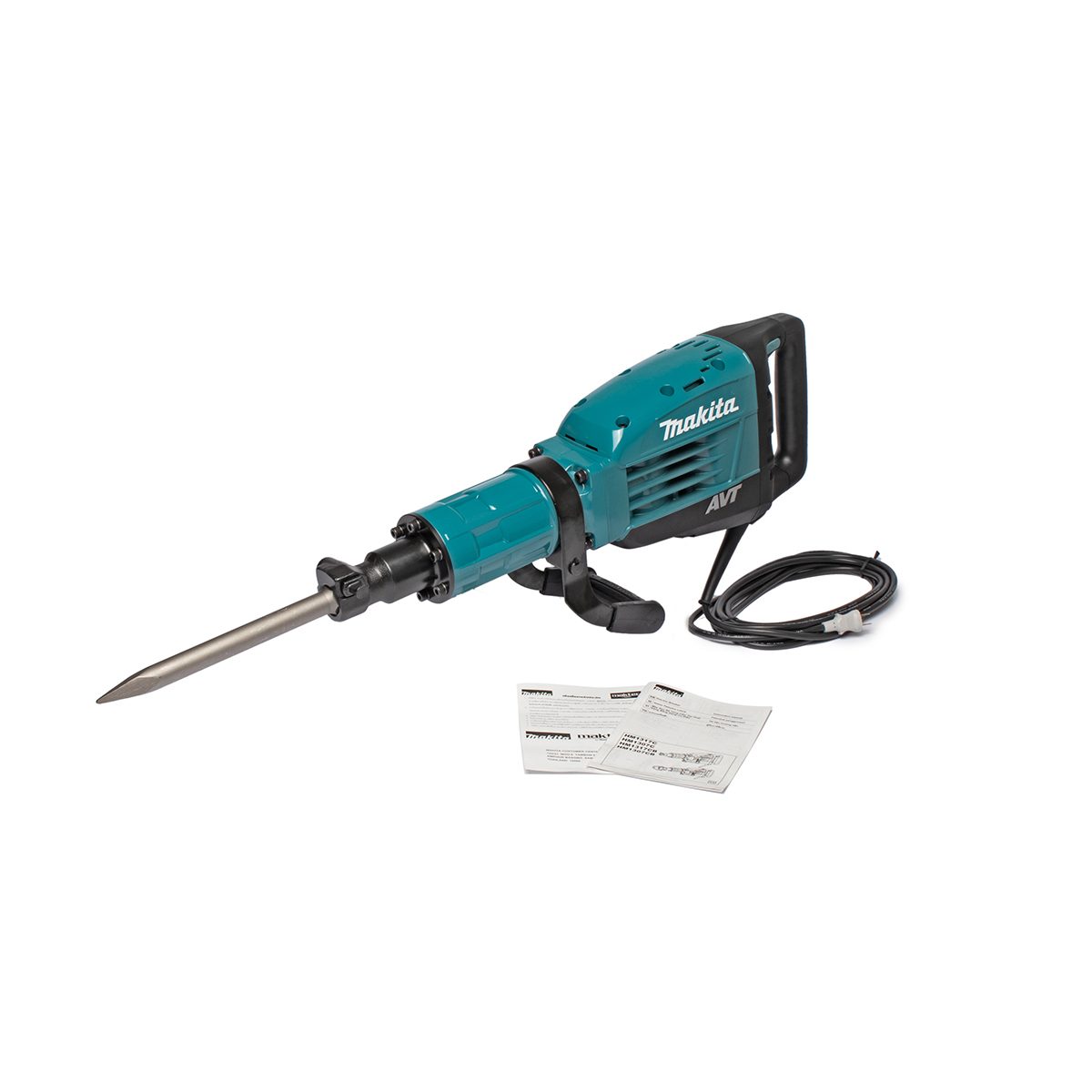 MAKITA เครื่องสกัดไฟฟ้า 25 จูล ขนาด 30 มม. (1-3/16 นิ้ว) กำลังไฟ 1,510 วัตต์ รุ่น HM-1317C อัตราการกระแทก 730 - 1,450 ครั้ง/นาที มีระบบเบรคไ