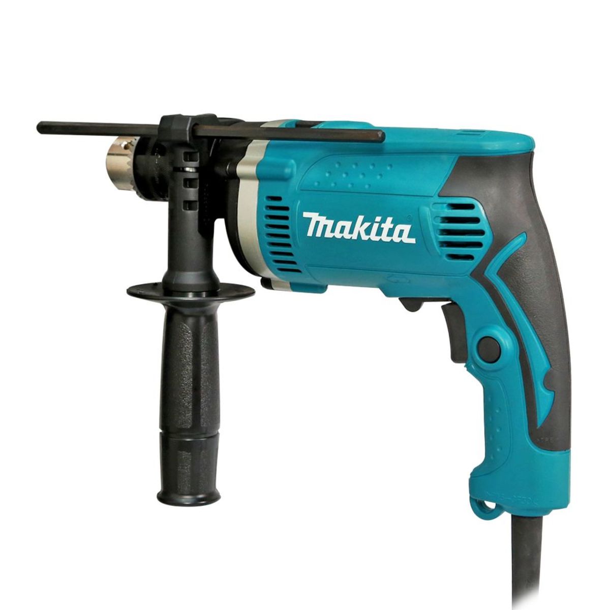 MAKITA สว่านกระแทกไฟฟ้า ขนาด 16 มม. (5/8 นิ้ว) กำลังไฟ 710 วัตต์ รุ่น HP-1630 ความเร็วรอบ 0 - 3,200 รอบ/นาที มีฉนวนสองชั้น ปรับซ้ายขวาได้ ปร