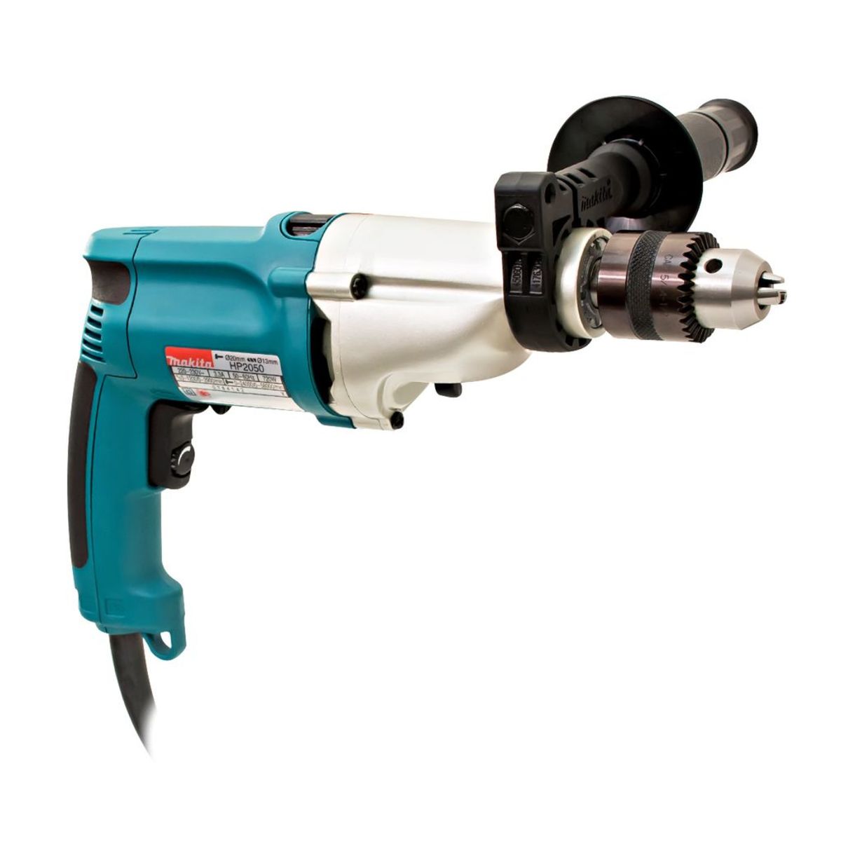 MAKITA สว่านกระแทกไฟฟ้า 2 สปีด ขนาด 20 มม. (3/4 นิ้ว) กำลังไฟ 720 วัตต์ รุ่น HP-2050 ปรับความเร็วได้ ลดการสั่งสะเทือน (มากีต้า)
