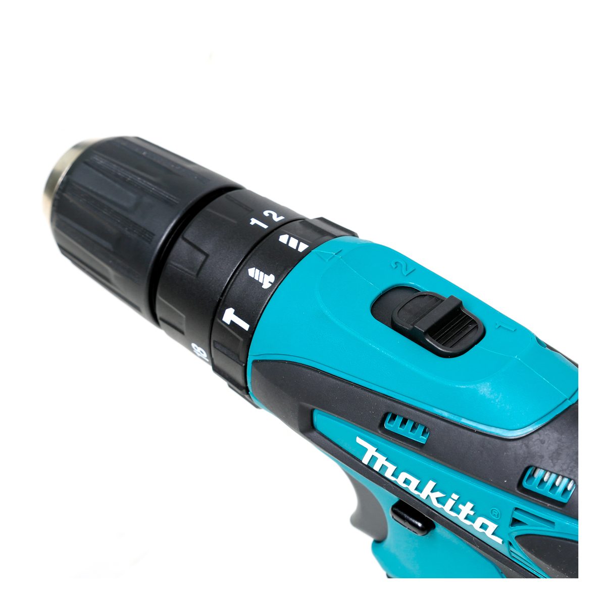 MAKITA สว่านกระแทกไร้สาย 10.8 โวลต์ ขนาด 10 มม. (3/8 นิ้ว) รุ่น HP330DWE แรงบิดหมุน 22 นิวตันเมตร รวมแบตเตอรี่-แท่นชาร์จ (มากีต้า)
