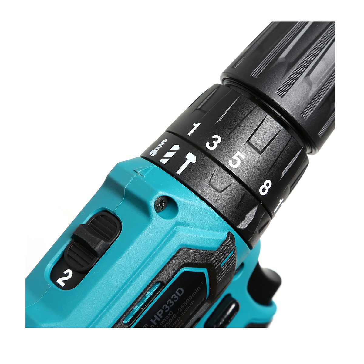 MAKITA สว่านกระแทกไร้สาย 12 โวลต์ ขนาด 10 มม. (3/8 นิ้ว) รุ่น HP333DZ แรงบิดหมุน 28 นิวตันเมตร ไม่รวมแบตเตอรี่-แท่นชาร์จ (มากีต้า)