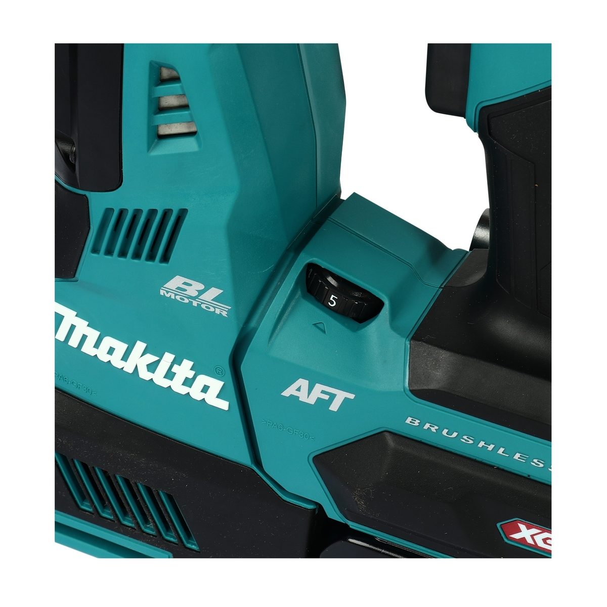 MAKITA สว่านโรตารี่ไร้สาย 40 โวลต์ ขนาด 28 มม. (1-1/8 นิ้ว) รุ่น HR001GM201 ขนาดหัวจับดอกสว่าน 1/2 นิ้ว ใช้กับดอกสว่าน SDS PLUS รวมแบตเตอรี่
