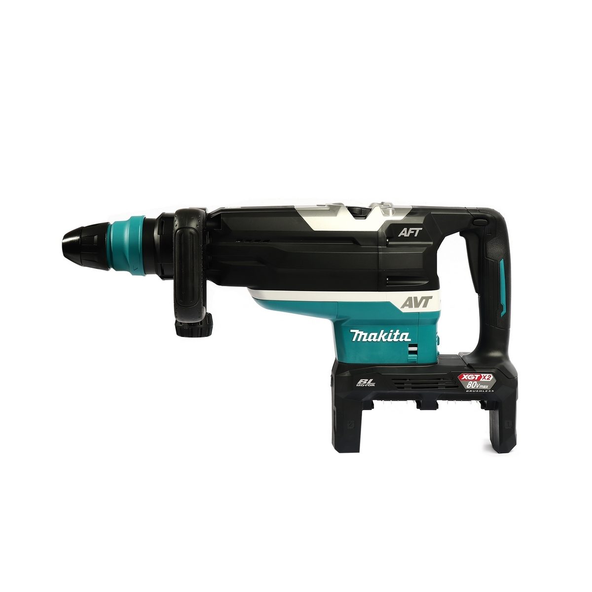 MAKITA สว่านโรตารี่ไร้สาย 80 โวลต์ ขนาด 52 มม. (2-1/16 นิ้ว) รุ่น HR006GZ ใช้กับดอกสว่าน SDS-MAX พลังงานการกระแทก EPTA 21.4 จูล ไม่รวมแบตเตอ