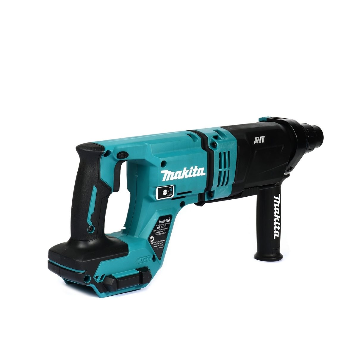 MAKITA สว่านโรตารี่ไร้สาย 40 โวลต์ ขนาด 28 มม.(1-1/8 นิ้ว) รุ่น HR007GZ01 ใช้กับดอกสว่าน SDS-PLUS ไม่รวมแบตเตอรี่-แท่นชาร์จ (มากีต้า)