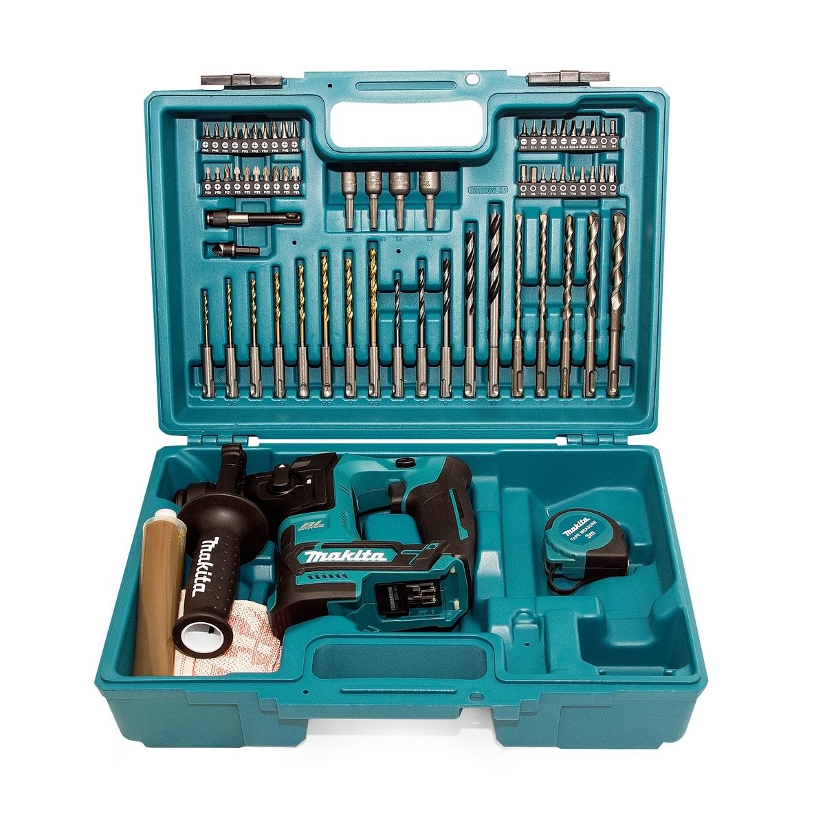 MAKITA สว่านโรตารี่ไร้สาย 12 โวลต์ ขนาด 16 มม.(5/8 นิ้ว) รุ่น HR166DZX1 ใช้กับดอกสว่าน SDS-PLUS ไม่รวมแบตเตอรี่-แท่นชาร์จ (มากีต้า)
