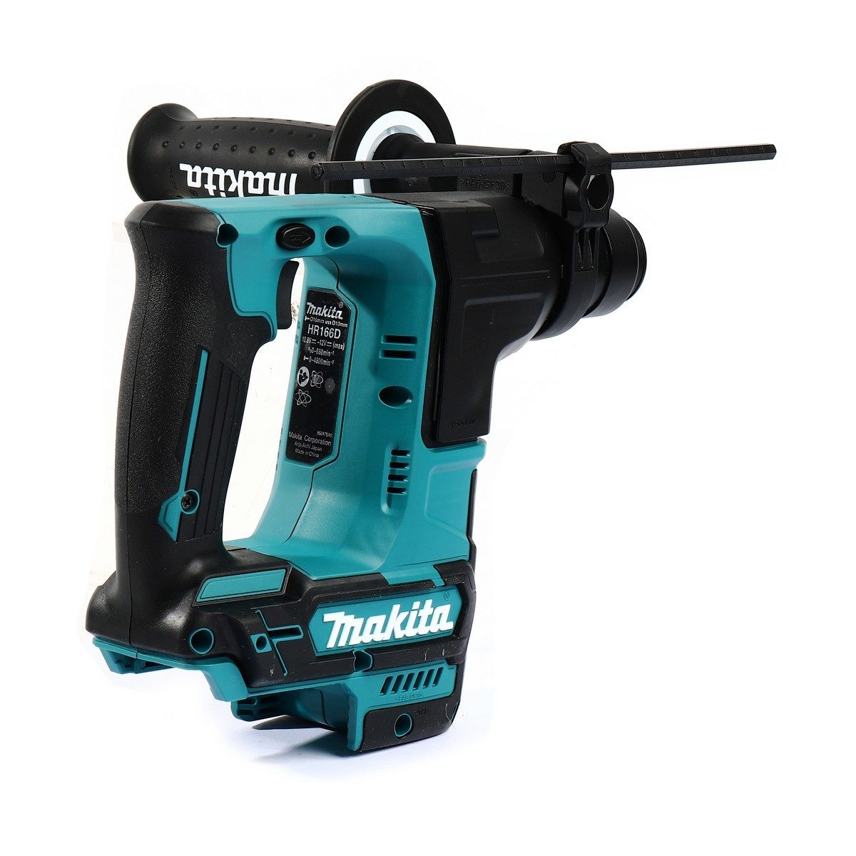 MAKITA สว่านโรตารี่ไร้สาย 12 โวลต์ ขนาด 16 มม.(5/8 นิ้ว) รุ่น HR166DZ ใช้กับดอกสว่าน SDS-PLUS ไม่รวมแบตเตอรี่-แท่นชาร์จ (มากีต้า)