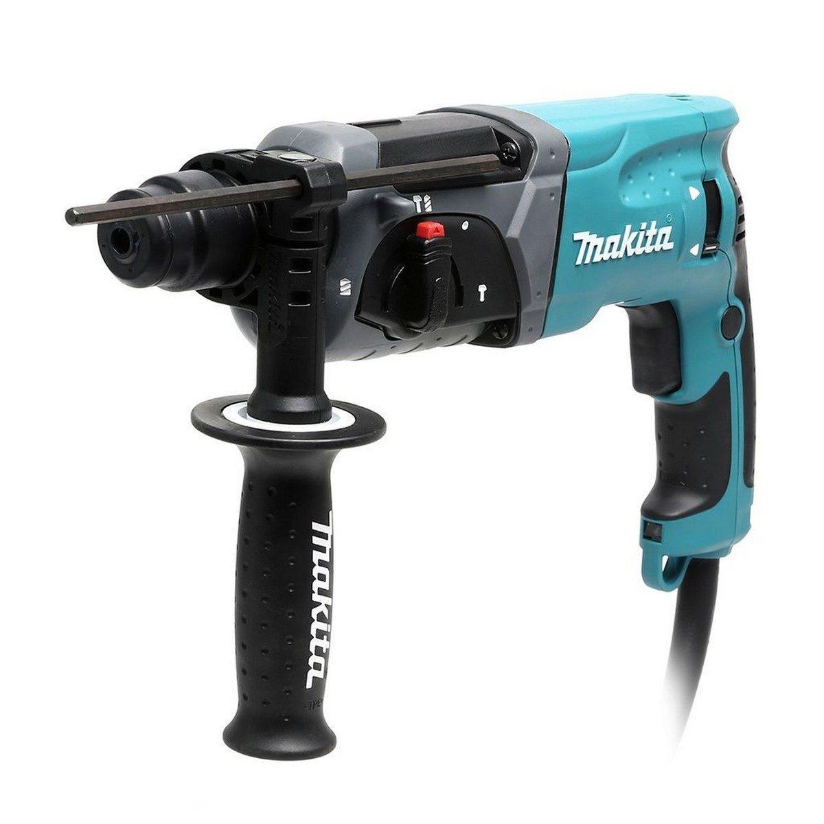 MAKITA สว่านโรตารี่ไฟฟ้า 3 ระบบ ขนาด 24 มม. (15/16 นิ้ว) กำลังไฟ 780 วัตต์ รุ่น HR2470FX5 พลังงานการกระแทก 2.4 จูล ใช้กับดอก SDS PLUS เปลี่ย