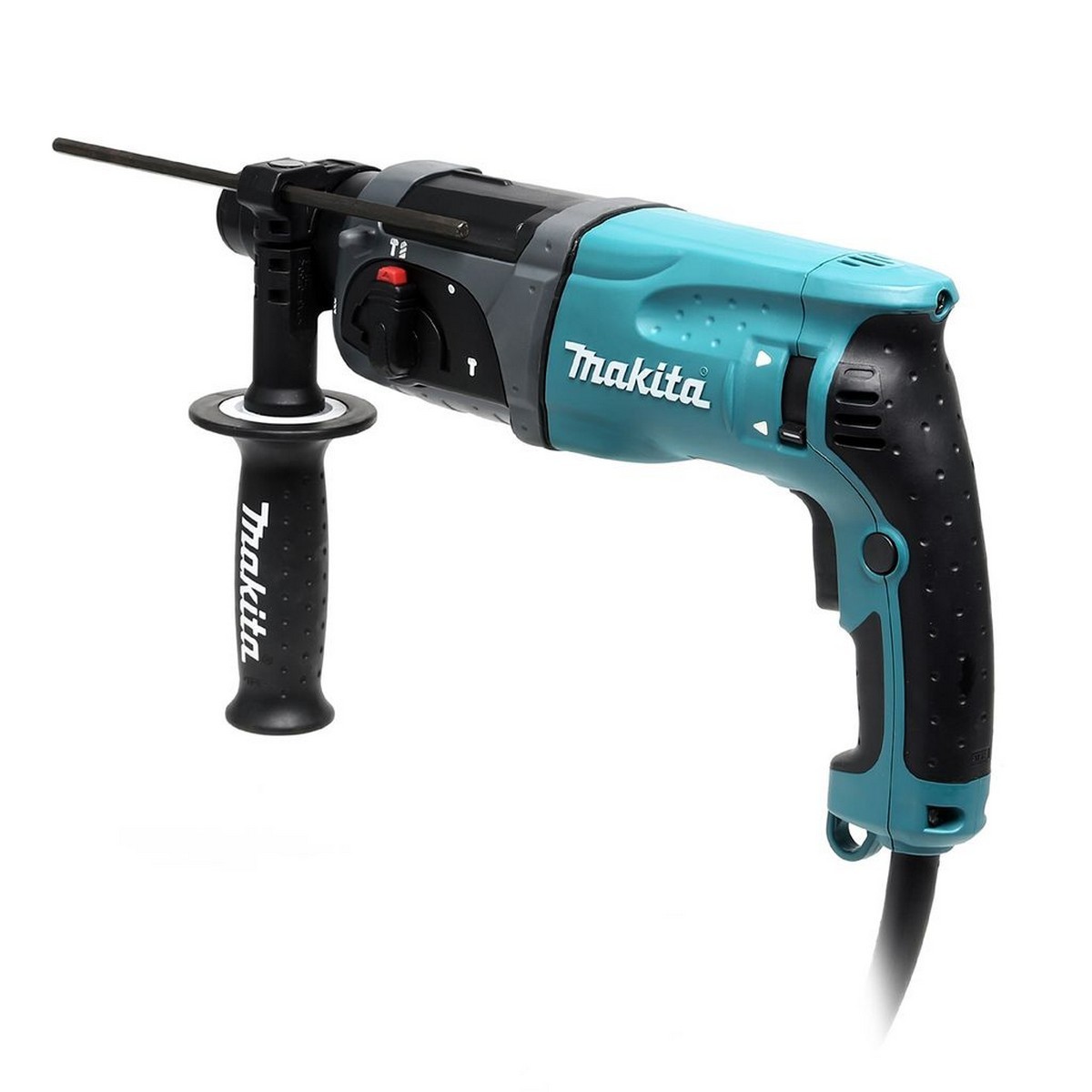 MAKITA สว่านโรตารี่ไฟฟ้า 3 ระบบ ขนาด 24 มม. (15/16 นิ้ว) กำลังไฟ 780 วัตต์ รุ่น HR2470FX5 พลังงานการกระแทก 2.4 จูล ใช้กับดอก SDS PLUS เปลี่ย