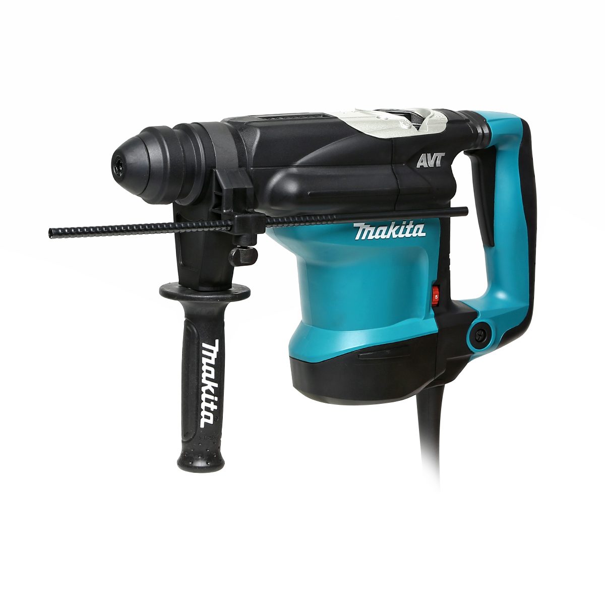 MAKITA สว่านโรตารี่ไฟฟ้า ขนาด 32 มม. (1-1/4 นิ้ว) กำลังไฟ 850 วัตต์ รุ่น HR-3210C พลังงานการกระแทก 5.0 จูล ลดแรงสั่นสะเทือน ใช้กับดอก SDS-PL