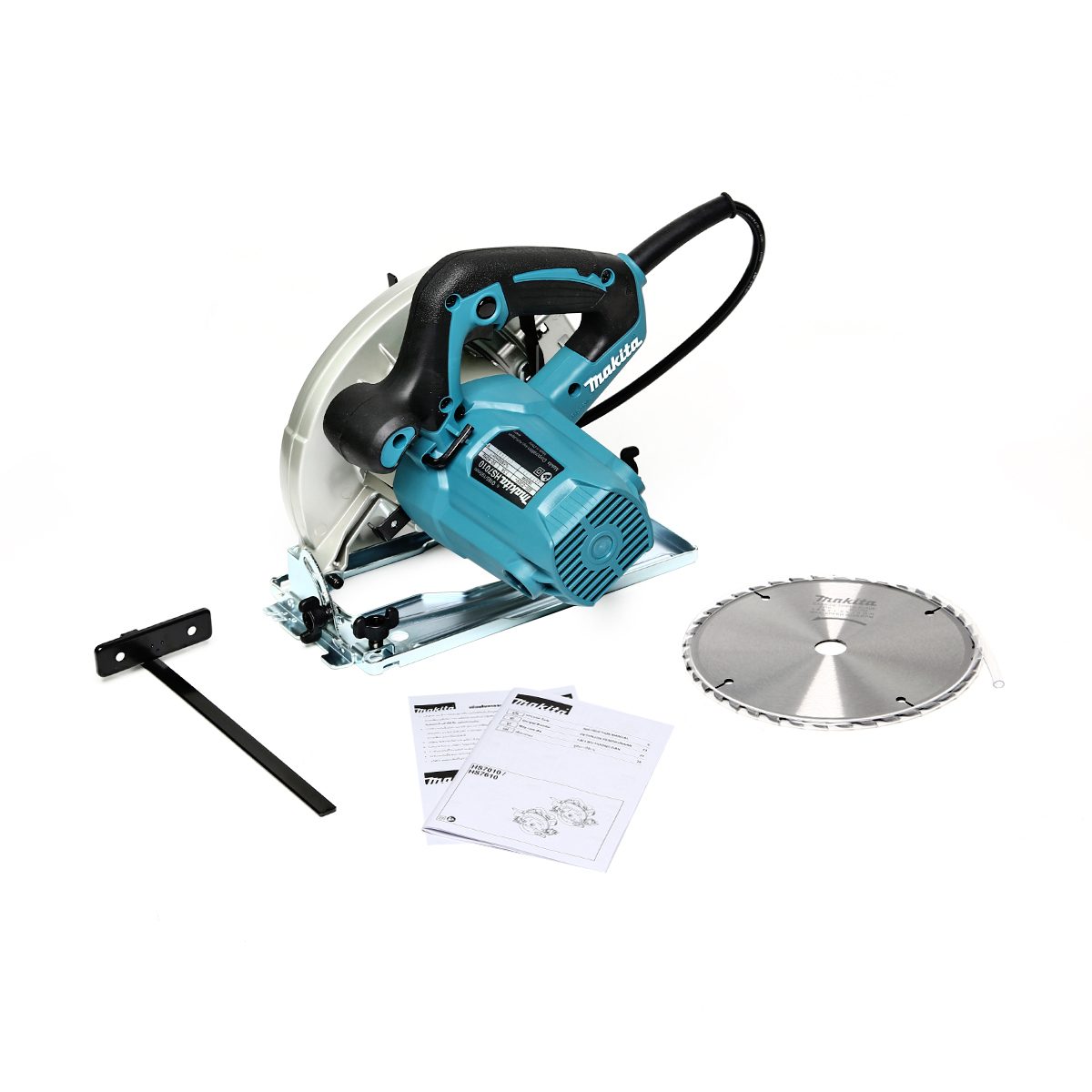 MAKITA เลื่อยวงเดือน ขนาด 7 นิ้ว (185 - 190 มม.) กำลังไฟ 1,600 วัตต์ รุ่น HS7010 ความเร็วรอบตัวเปล่า 5,500 รอบ/นาที (มากีต้า)