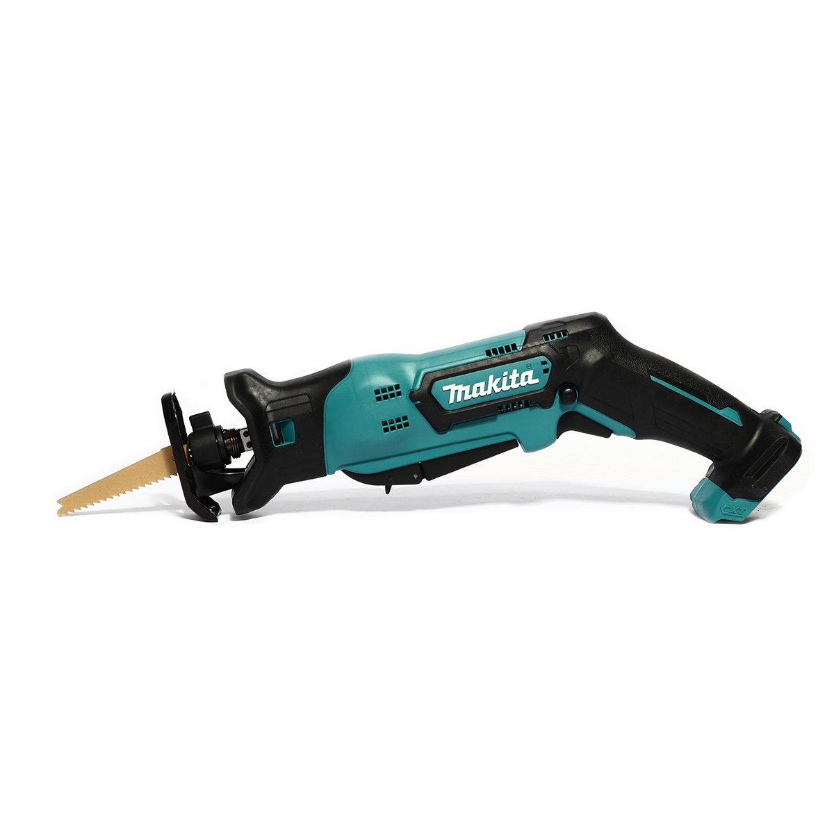MAKITA เลื่อยชักไร้สาย 12 โวลต์ (Tool Less) รุ่น JR103DZ ความยาวช่วงชัก 1/2 นิ้ว ไม่รวมแบตเตอรี่-แท่นชาร์จ (มากีต้า)