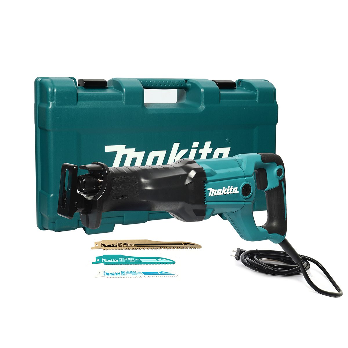 MAKITA เครื่องเลื่อยชักไฟฟ้าแบบเตะ กำลังไฟ 1,200 วัตต์ รุ่น JR3051TK ความยาวช่วงชัก 30 มม. ความเร็วช่วงชักต่อนาที 0 - 3,000 SPM (มากีต้า)