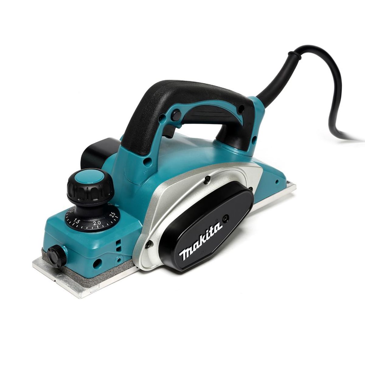 MAKITA กบไสไม้ไฟฟ้า ขนาด 3-1/4 นิ้ว (82 มม.) กำลังไฟ 620 วัตต์รุ่น KP0800X กบกินเนื้อไม้ลึก 2.5 มม. ความเร็วรอบตัวเปล่า 17,000 รอบ/นาที ลดแร