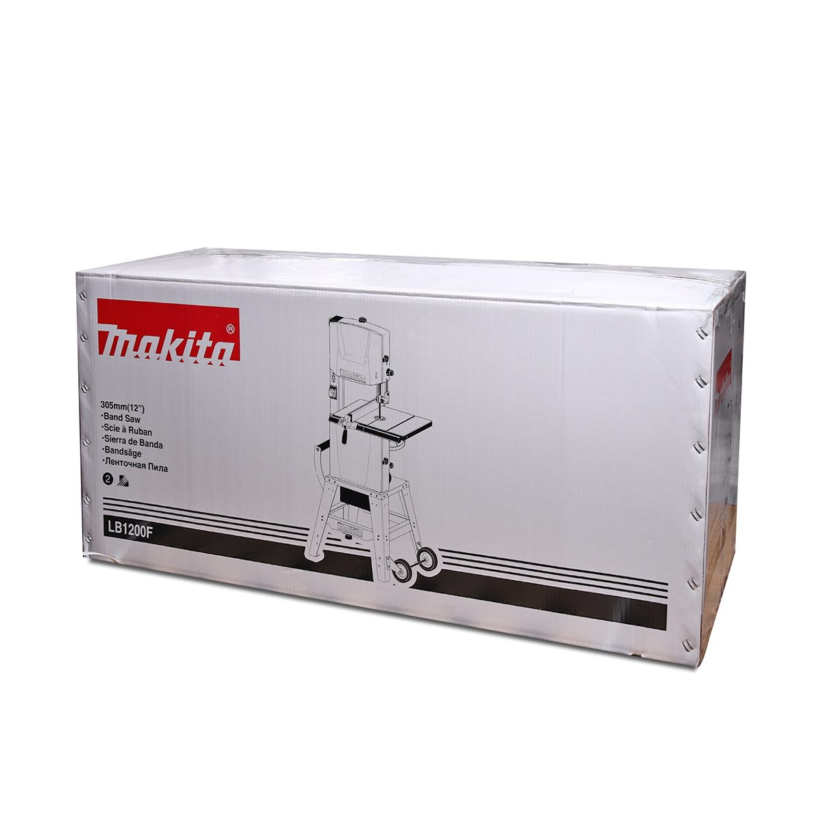 MAKITA เลื่อยสายพาน ขนาด 12 นิ้ว (305 มม.) กำลังไฟฟ้า 900 วัตต์ รุ่น LB1200F ความหนาของการตัด 165 มม. (6-1/2 นิ้ว) (มากีต้า)