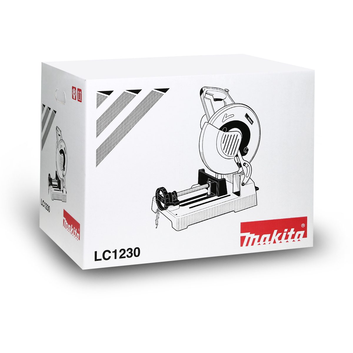 MAKITA เลื่อยตัดโลหะไฟฟ้า ขนาด 12 นิ้ว (305 มม.) กำลังไฟ 1,750 วัตต์ LC1230 ความเร็วรอบ 1,300 รอบ/นาที มีฉนวน 2 ชั้น (มากีต้า)
