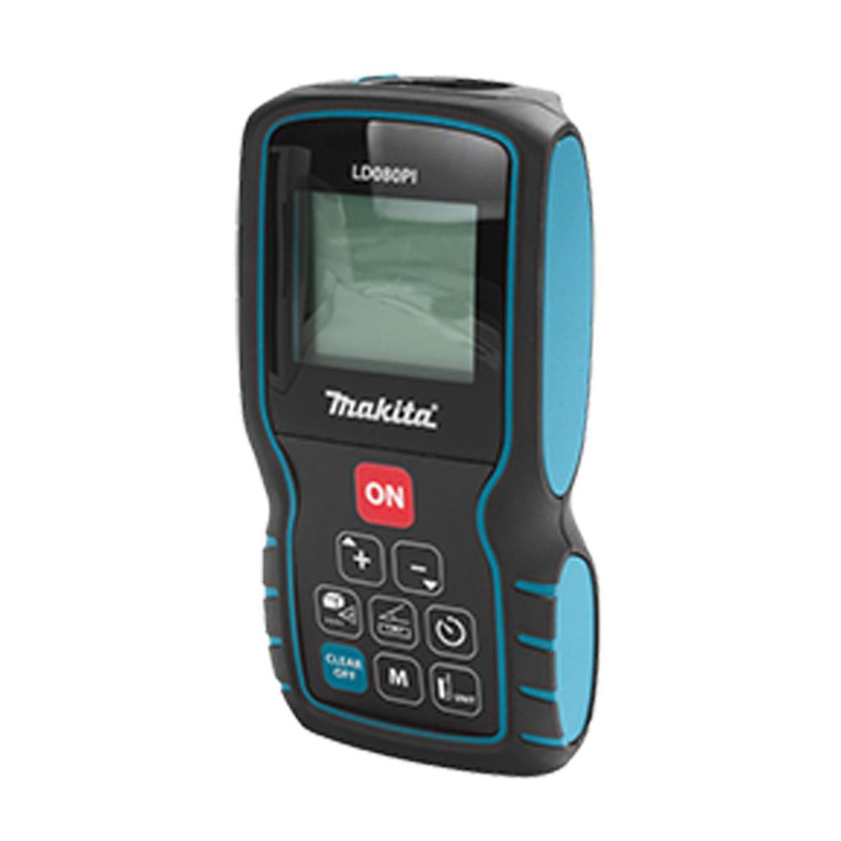 MAKITA เครื่องวัดระยะเลเซอร์ รุ่น LD080PI ช่วงการวัด 0.05 - 50 เมตร ความแม่นยำในการวัด 1.5 มม. เซ็นเซอร์วัดมุม บันทึกความจำ 20 ค่า