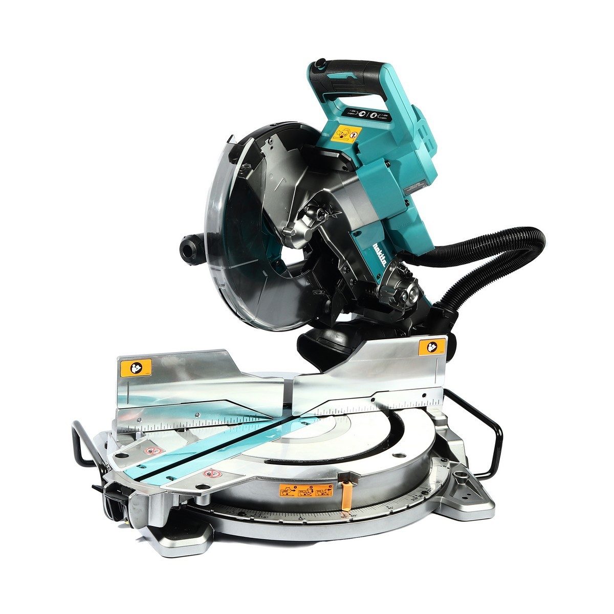 MAKITA แท่นตัดสไลด์องศา 40 โวลต์ ขนาด 10 นิ้ว รุ่น LS004GZ ความเร็วรอบ 3600 รอบ/นาที BL Motor พร้อมใบเลื่อยวงเดือน TCT 10"x60T ไม่รวมแบตเตอร
