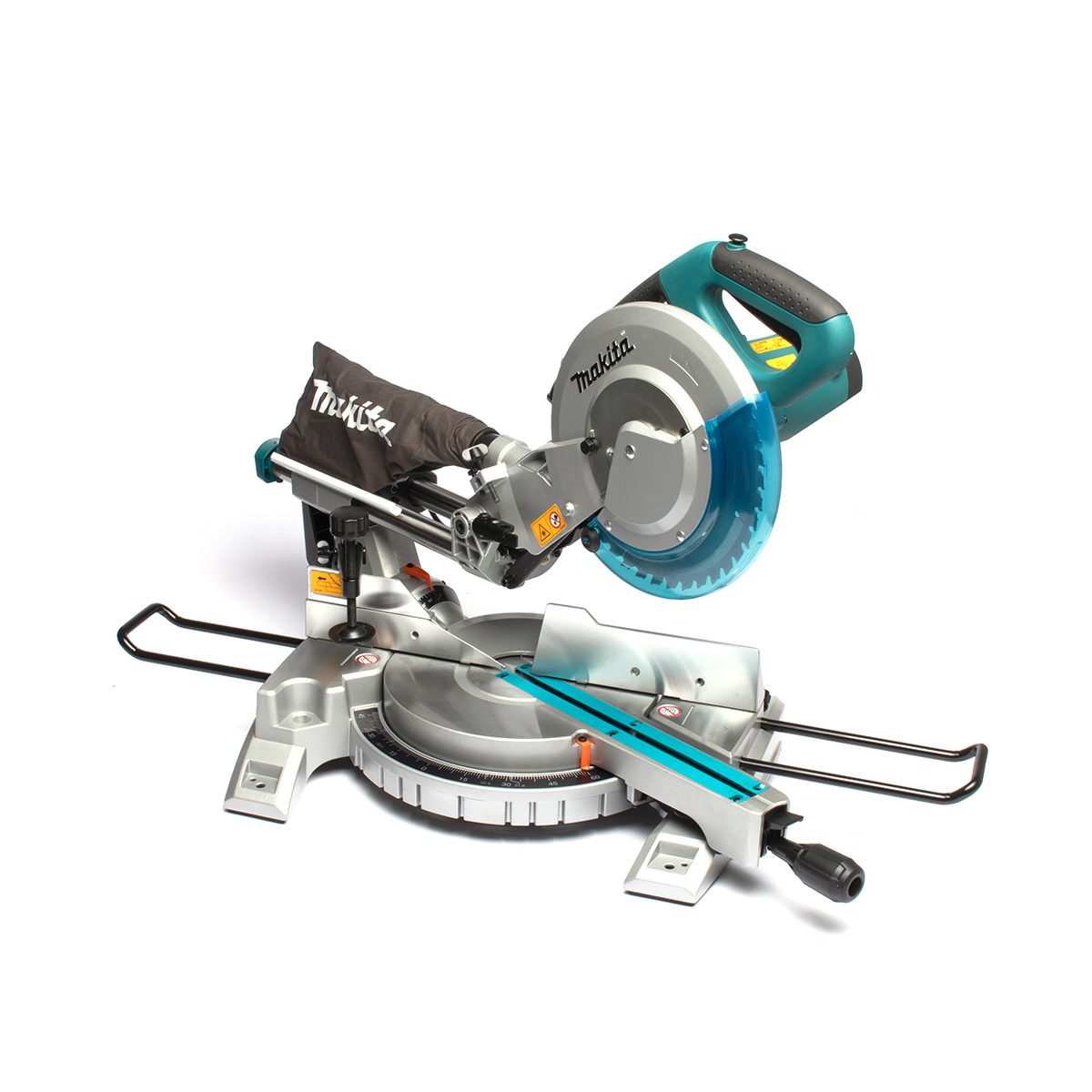 MAKITA แท่นตัดสไลท์องศา ขนาด 10-1/4 นิ้ว (260 มม.) กำลังไฟ 1,430 วัตต์ รุ่น LS-1017L ความเร็วรอบตัวเปล่า 4,200 รอบ/นาที พร้อมใบเลื่อยวงเดือน