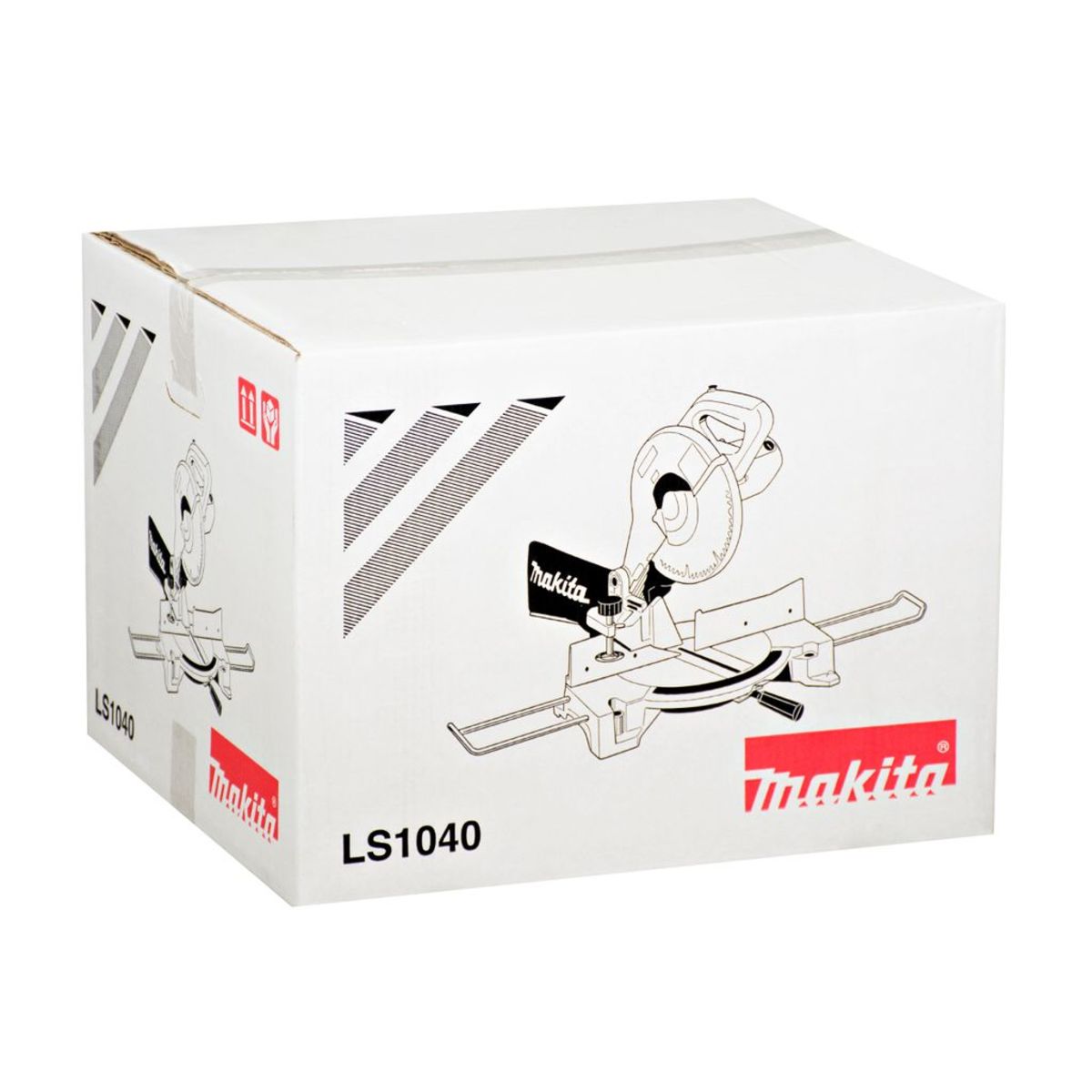 MAKITA แท่นเลื่อยตัดองศา ขนาด 10-1/4 นิ้ว (260 มม.) กำลังไฟ 1,650 วัตต์ รุ่น LS-1040 ความเร็วรอบ 4,600 รอบ/นาที พร้อมใบเลื่อยวงเดือน TCT 10"